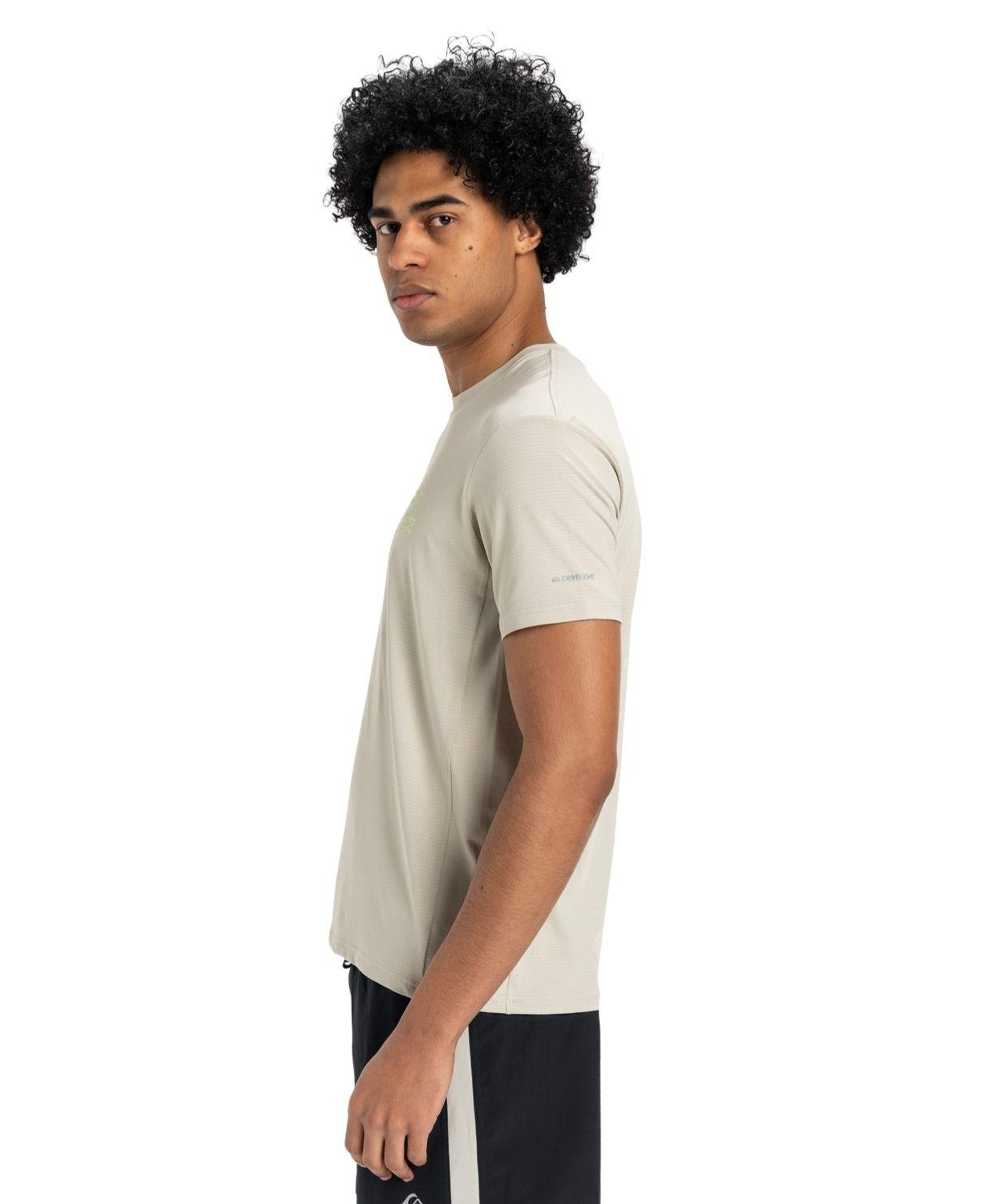 Quiksilver Lap Time Erkek Gri Tişört