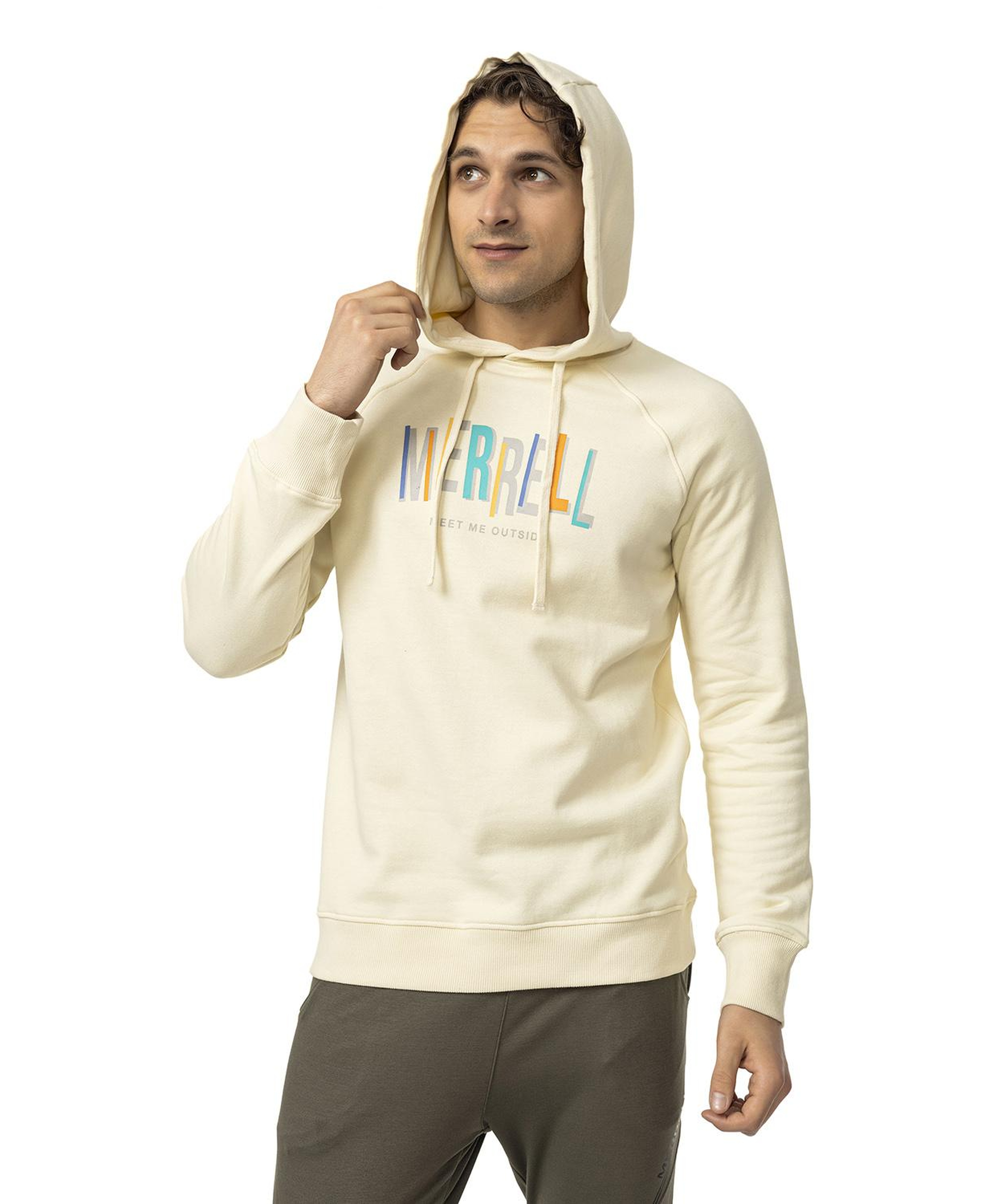 Merrell Swift Erkek Bej Sweatshirt