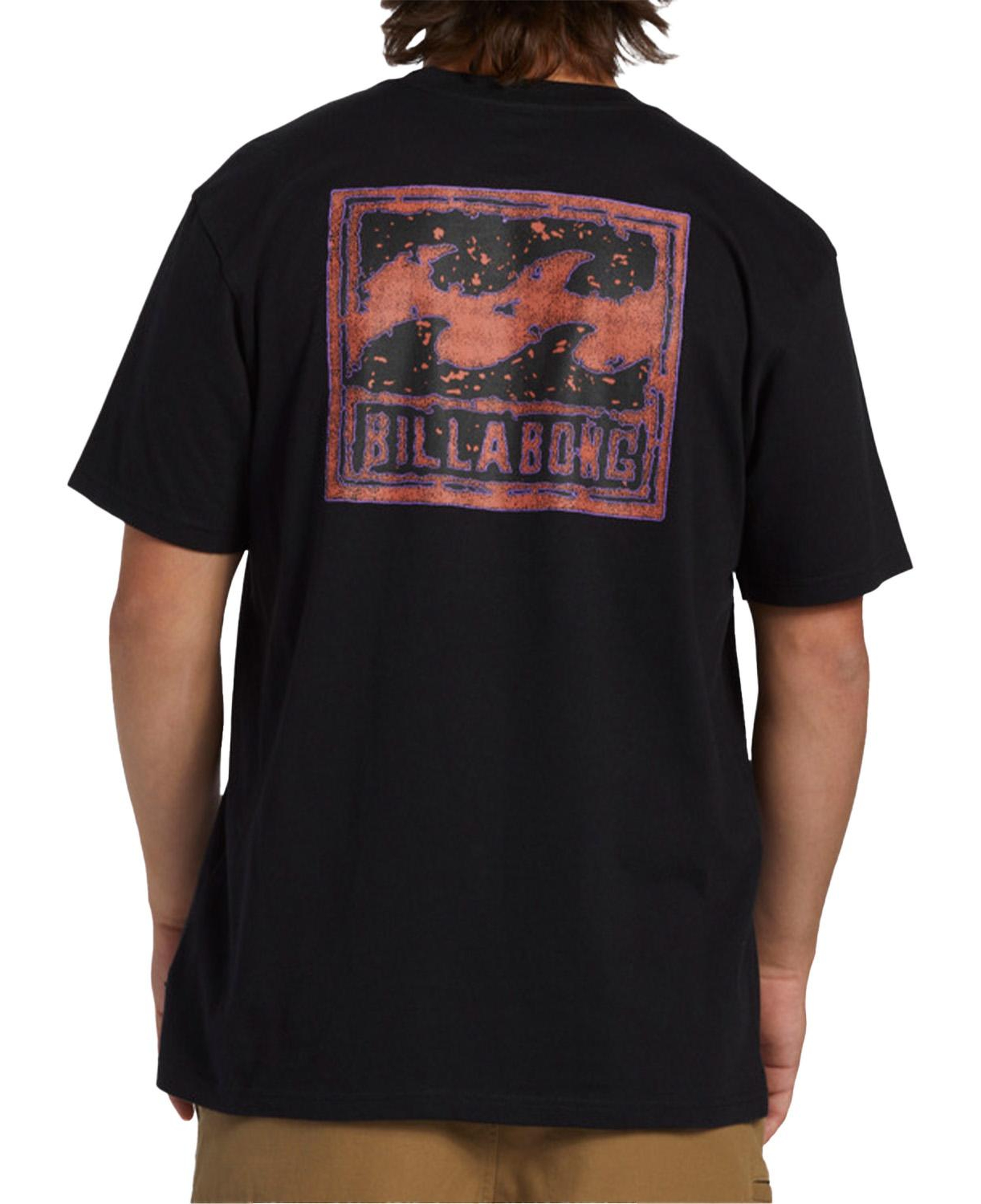 Billabong Crayon Wave Tees Erkek Siyah Tişört