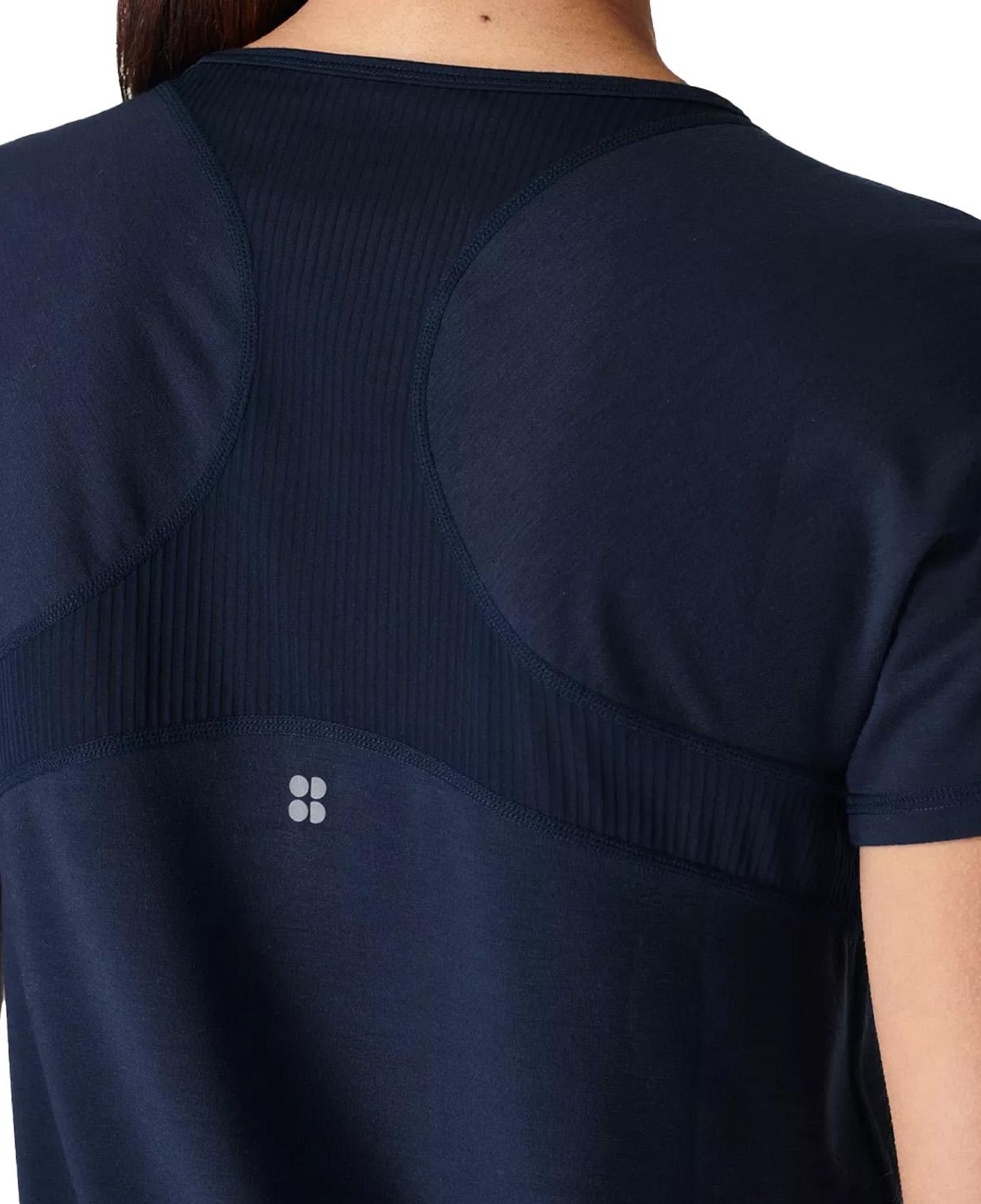 Sweaty Betty Breathe Easy Kadın Mavi Koşu Tişört