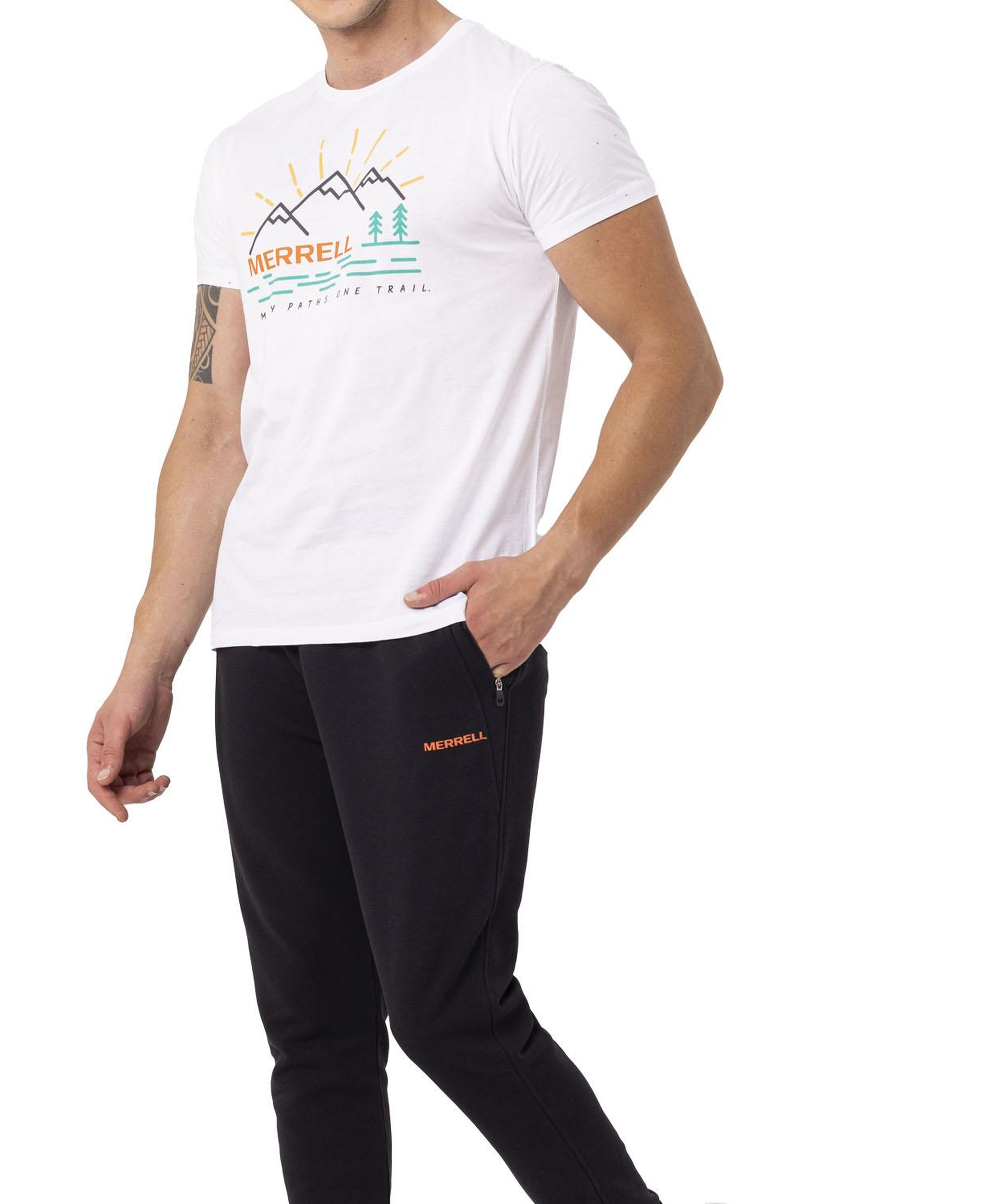 Merrell Tobi Erkek Beyaz Tişört