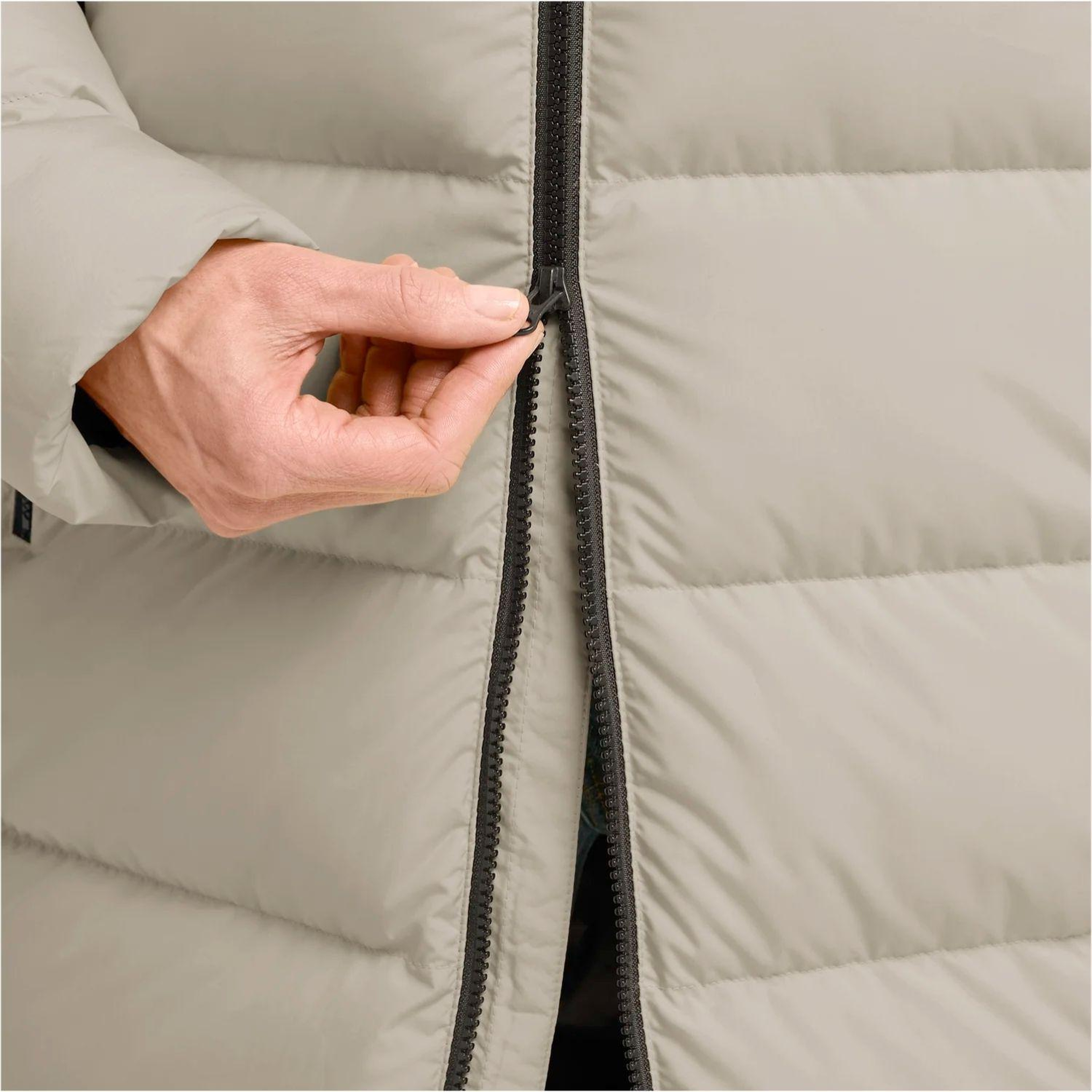 Jack Wolfskin Rotwand 3in1 Kadın Bej Outdoor Ceketi