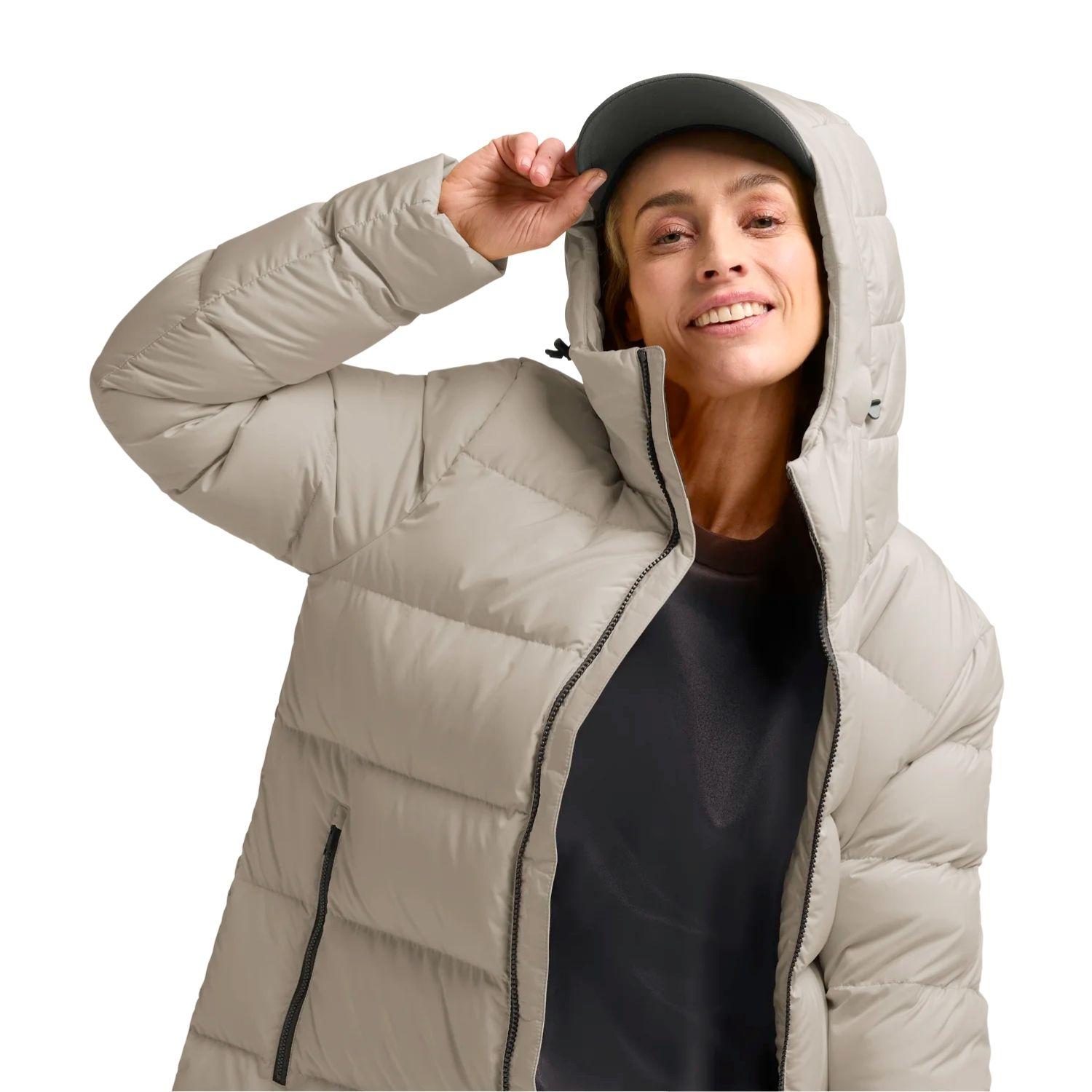 Jack Wolfskin Rotwand 3in1 Kadın Bej Outdoor Ceketi