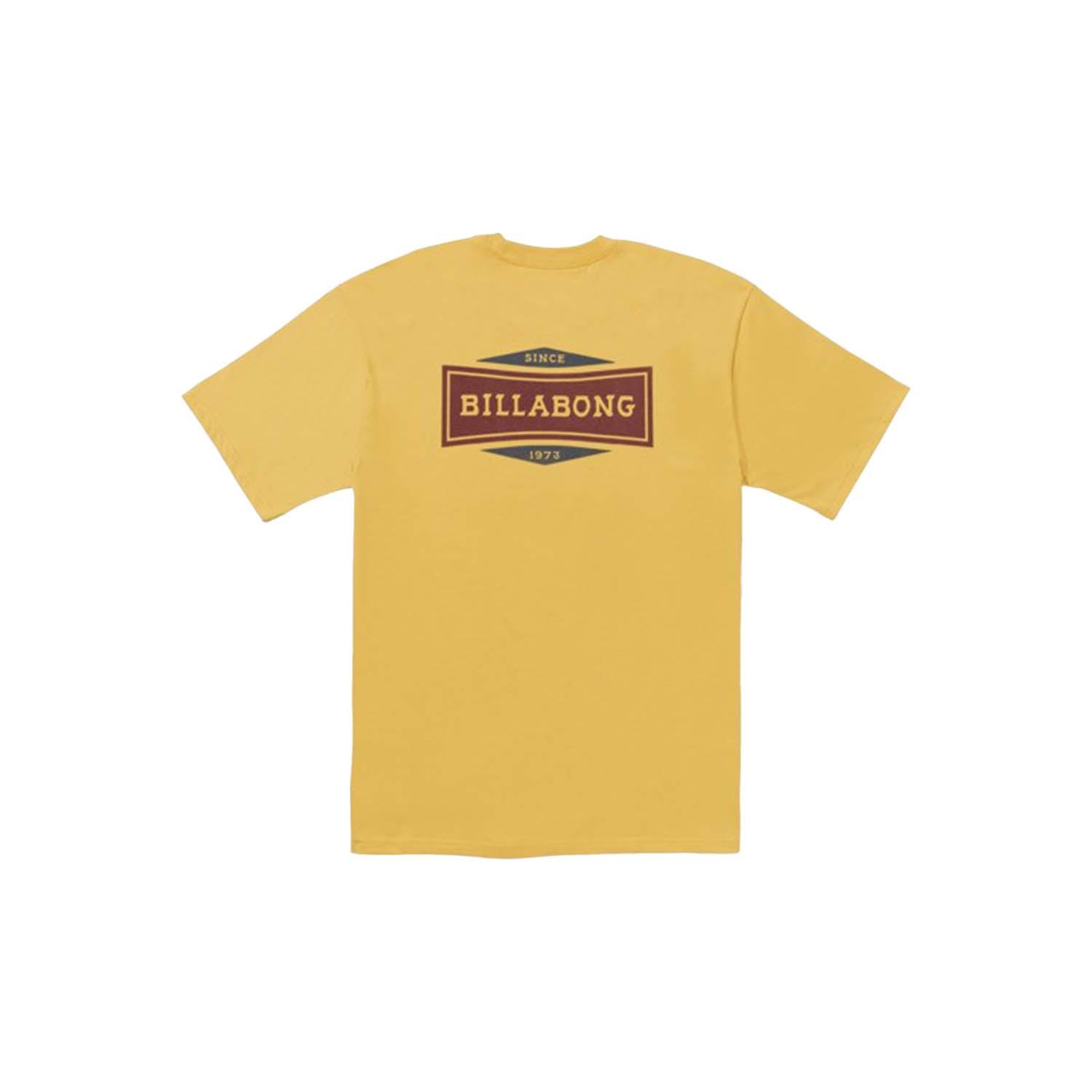 Billabong Walled Regular Ss Erkek Sarı Tişört