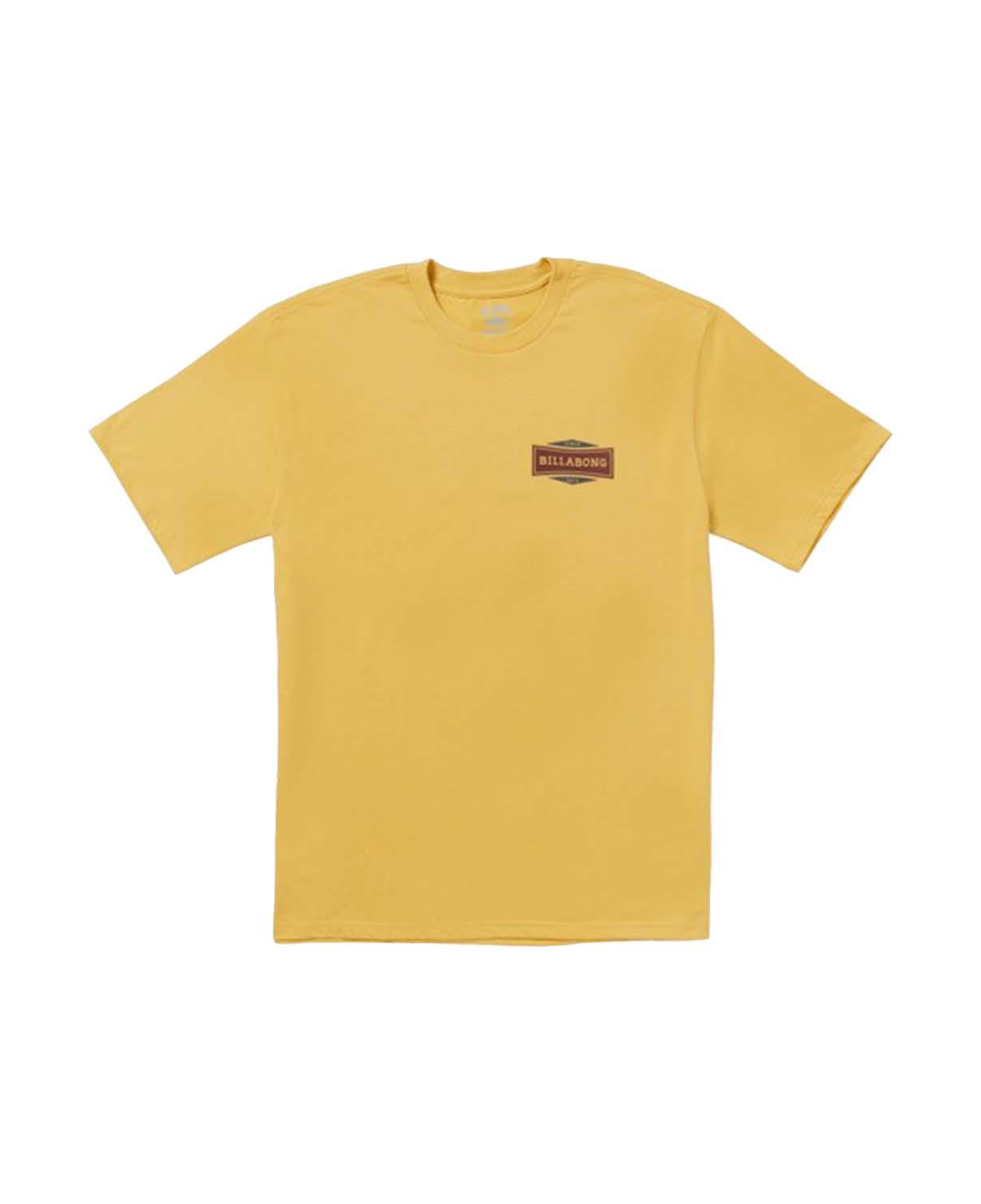 Billabong Walled Regular Ss Erkek Sarı Tişört