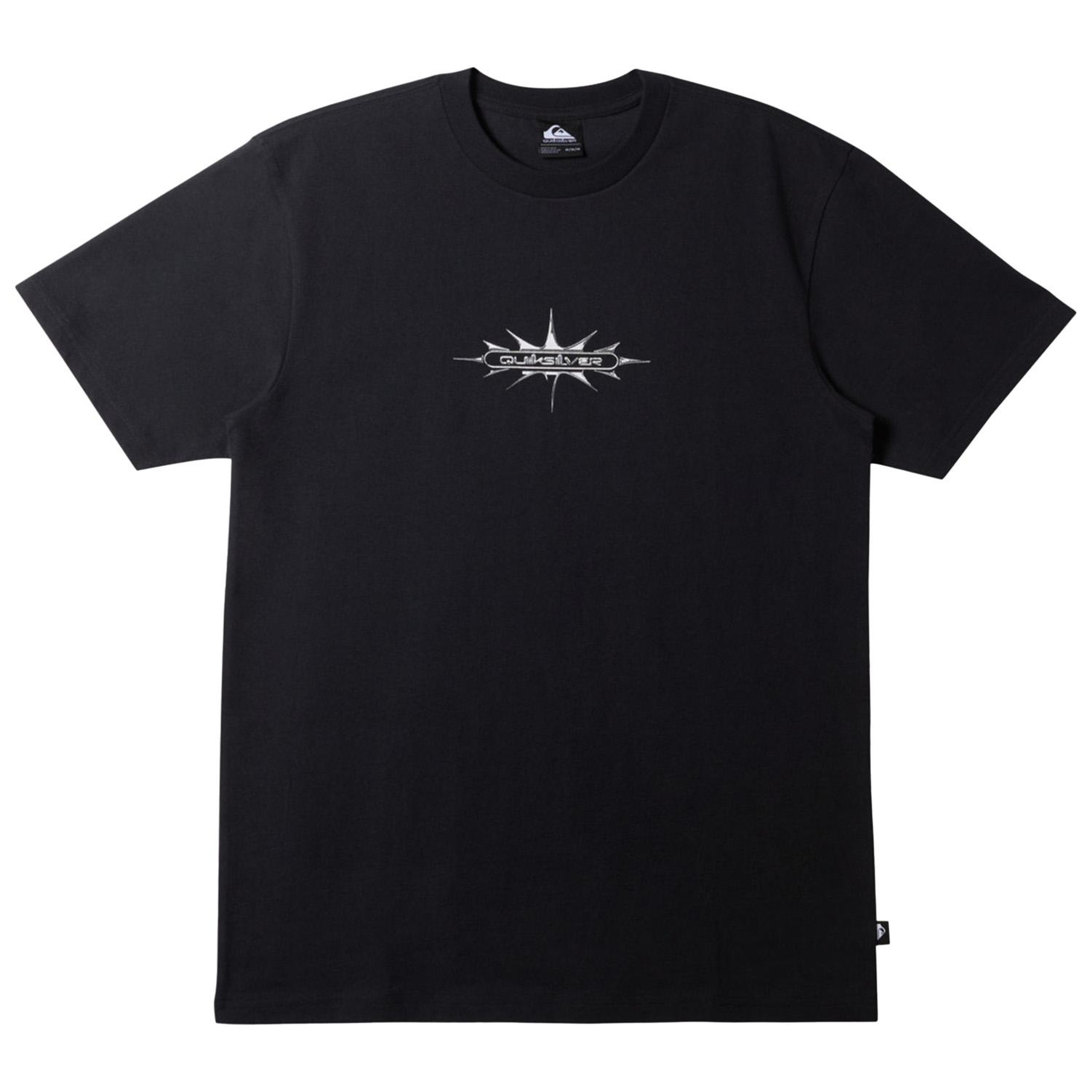 Quiksilver Thorn Badge Stn Erkek Siyah Tişört