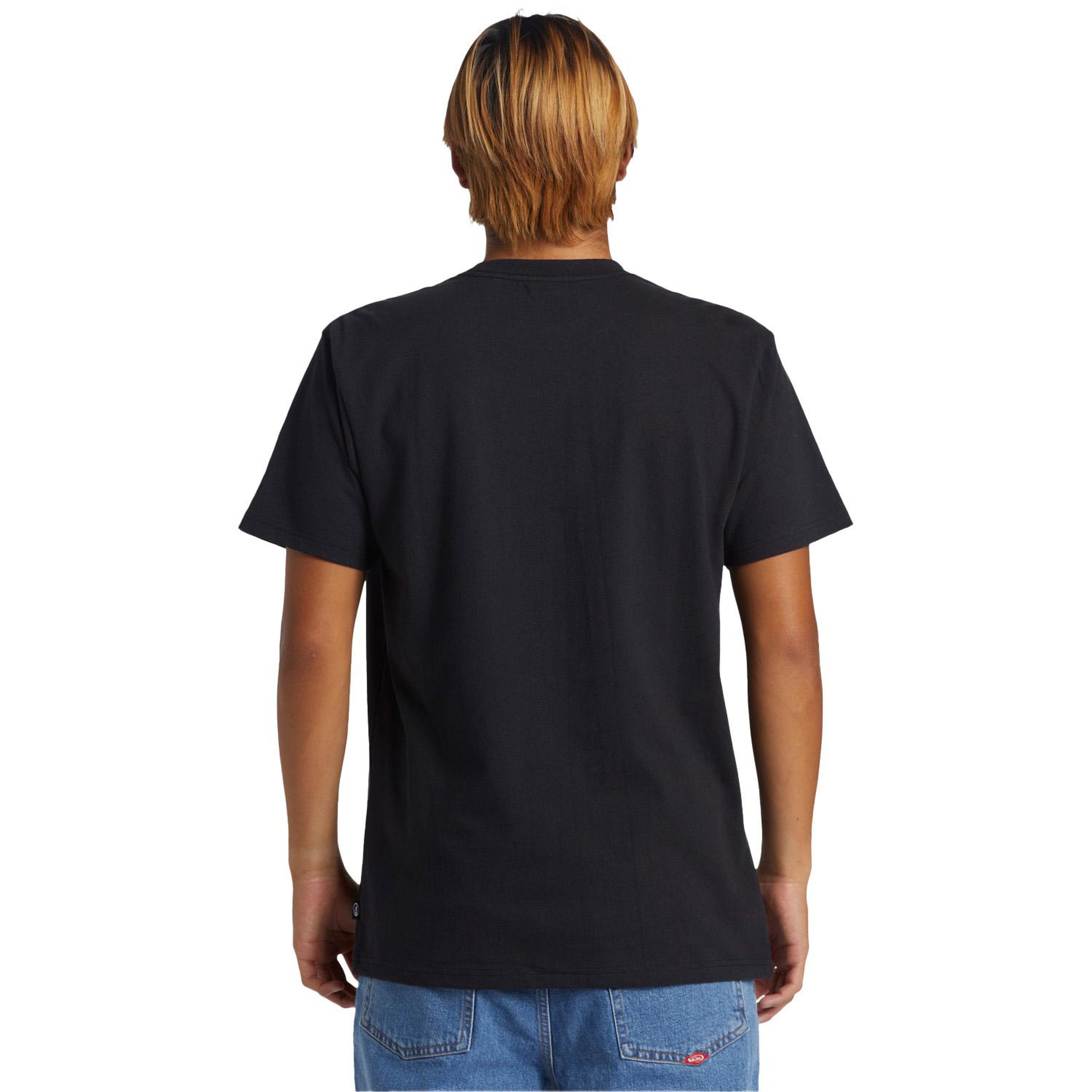 Quiksilver Thorn Badge Stn Erkek Siyah Tişört