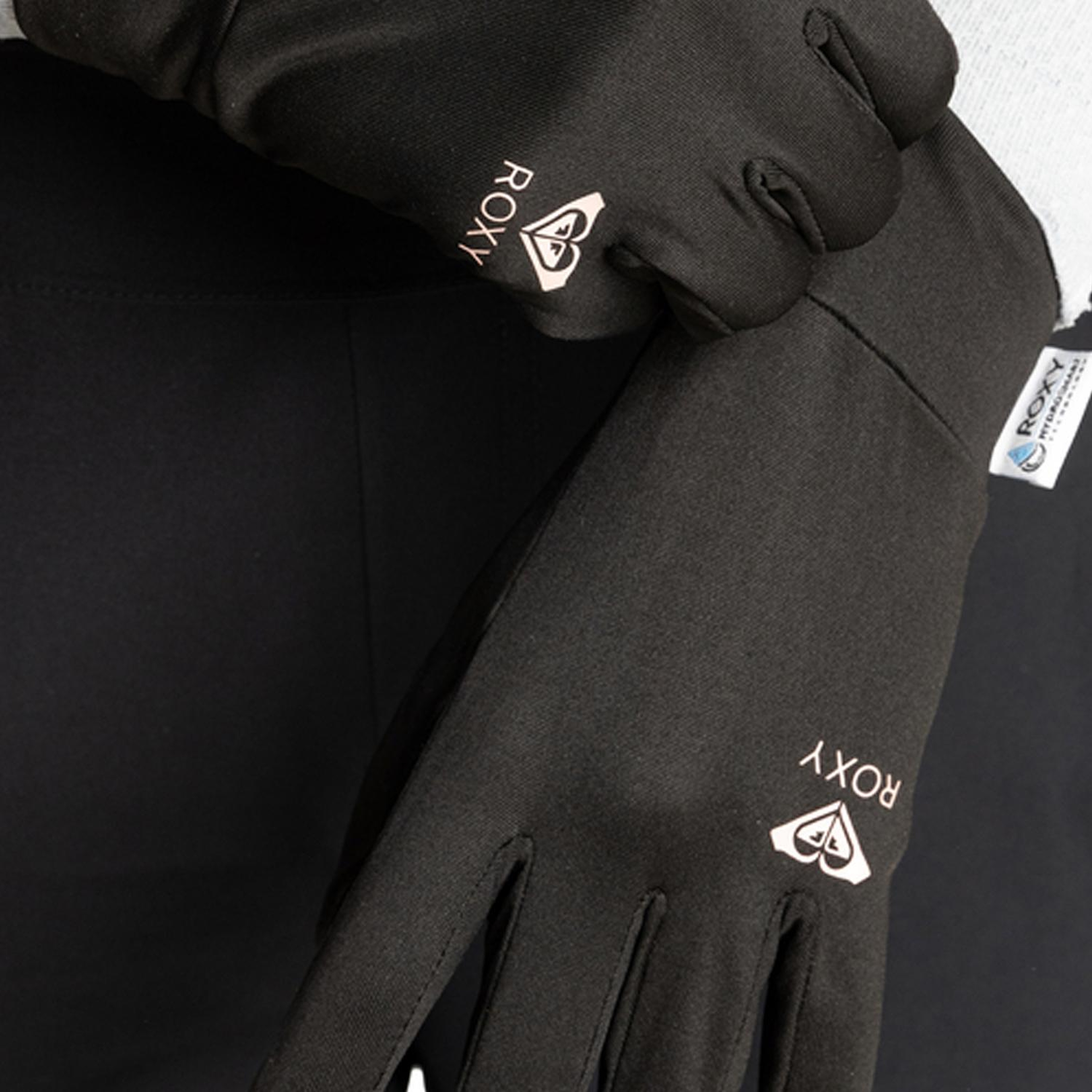 Roxy Hydrosmart Liner Gloves Kadın Siyah Eldiven