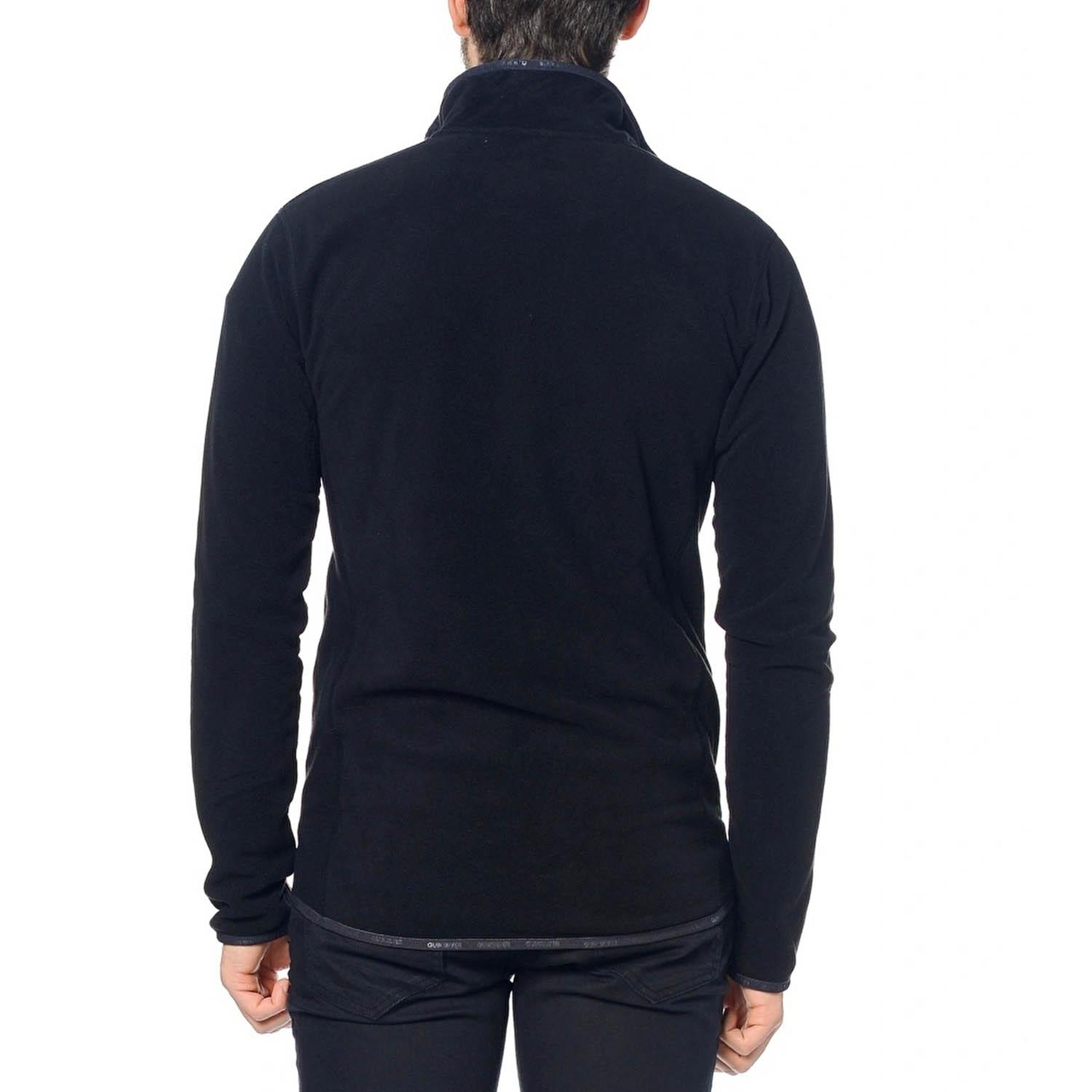 Quiksilver Mission Fz Erkek Siyah Polar Ceket