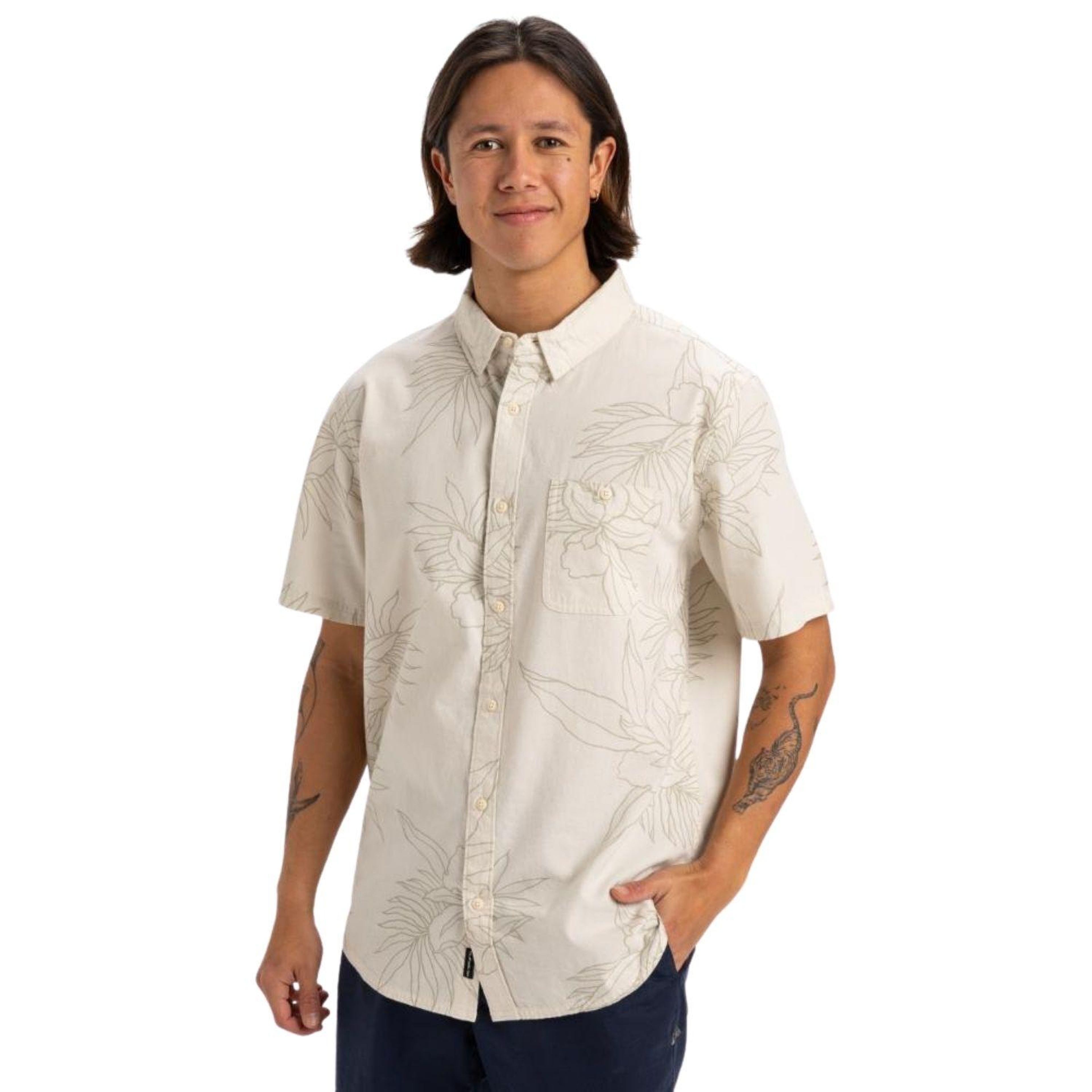 Quiksilver Gawanhill Erkek Bej Gömlek