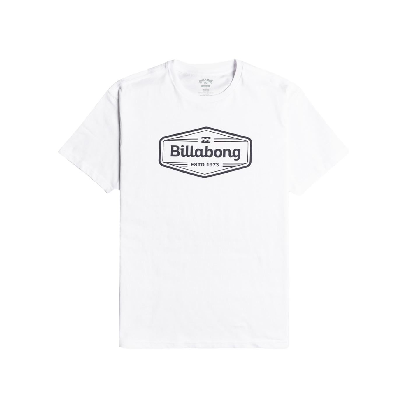 Billabong Trademark Ss Erkek Beyaz Tişört