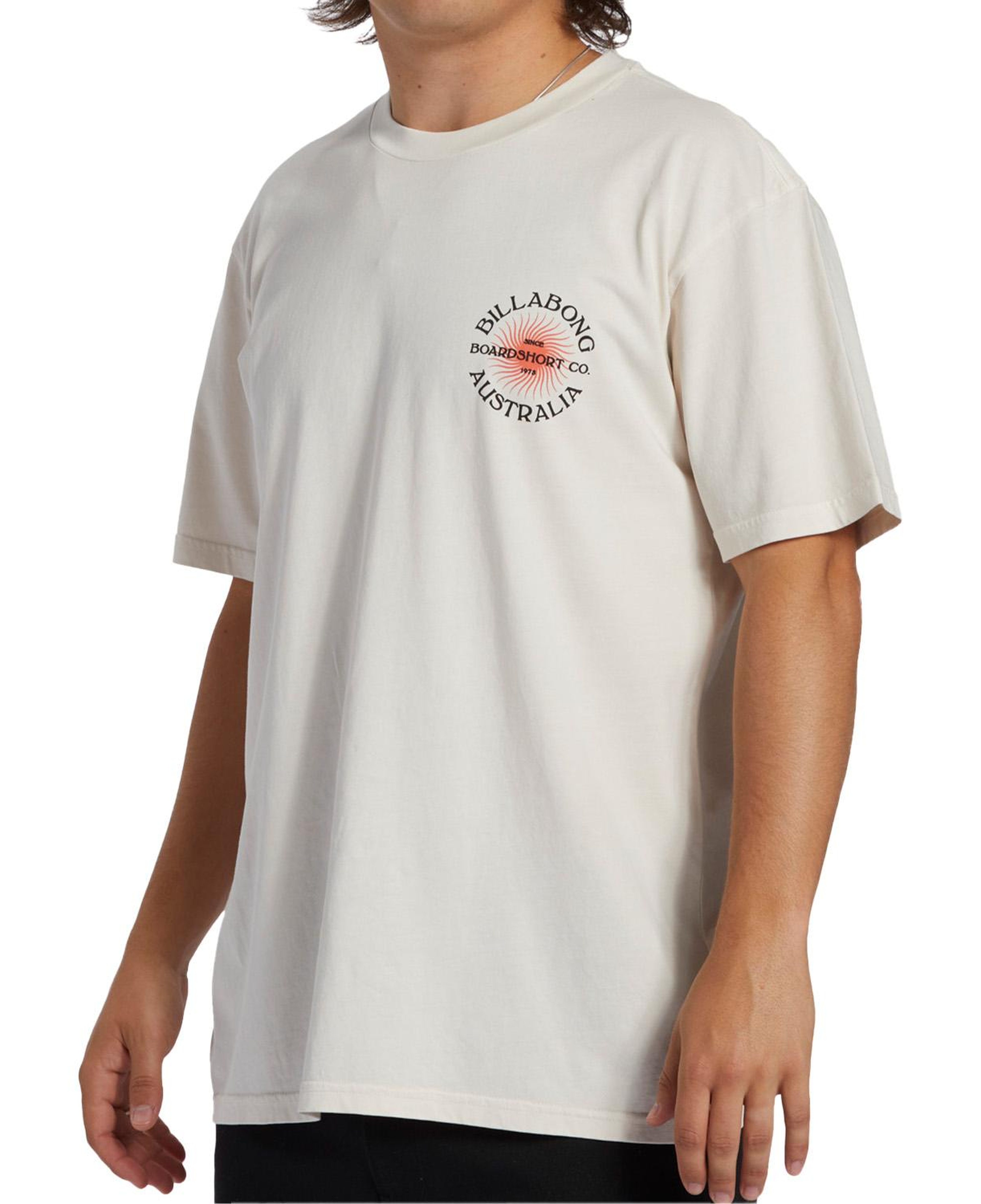 Billabong Connection Tees Erkek Beyaz Tişört