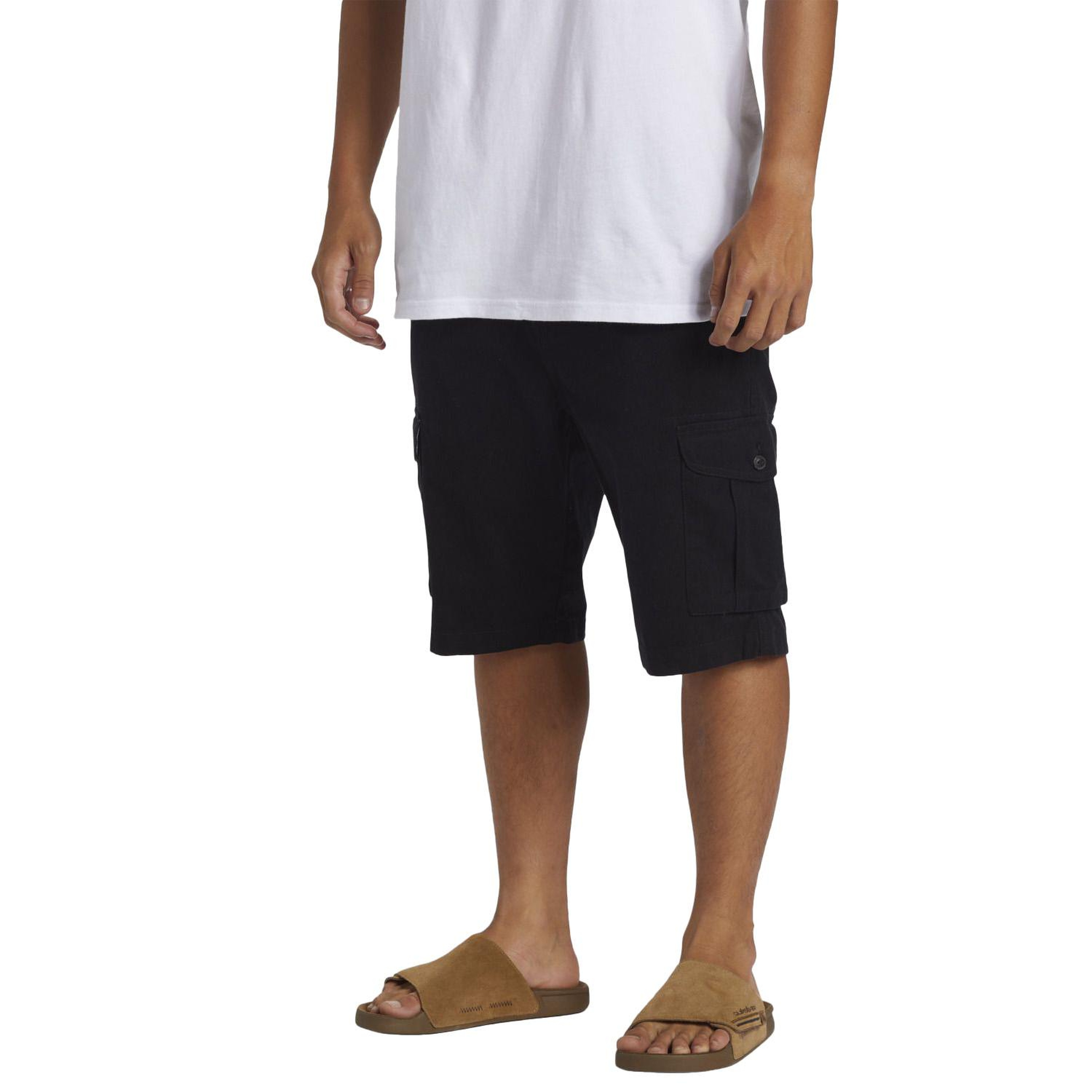 Quiksilver Crucial Battle Cargo Erkek Siyah Walkshort