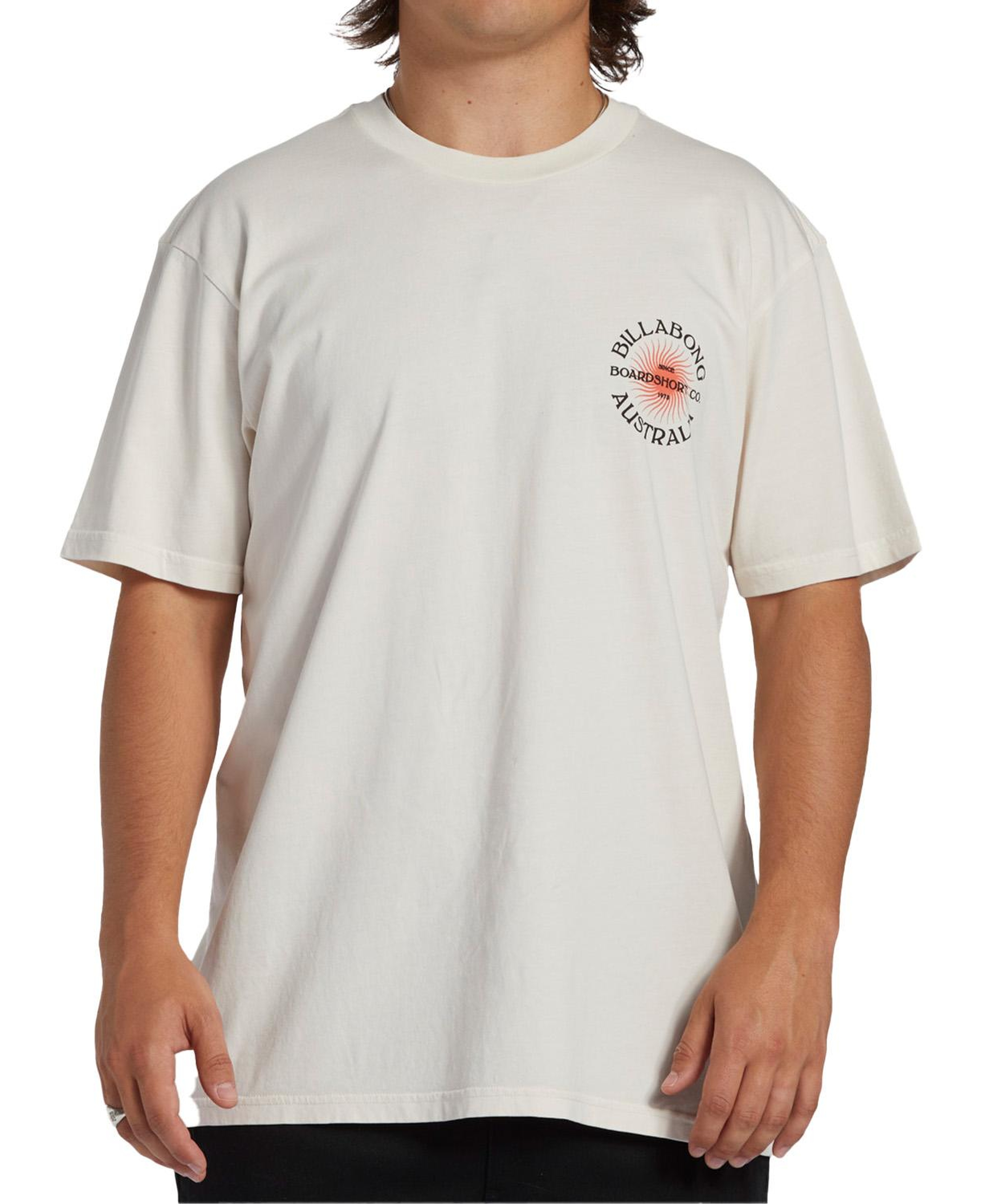 Billabong Connection Tees Erkek Beyaz Tişört
