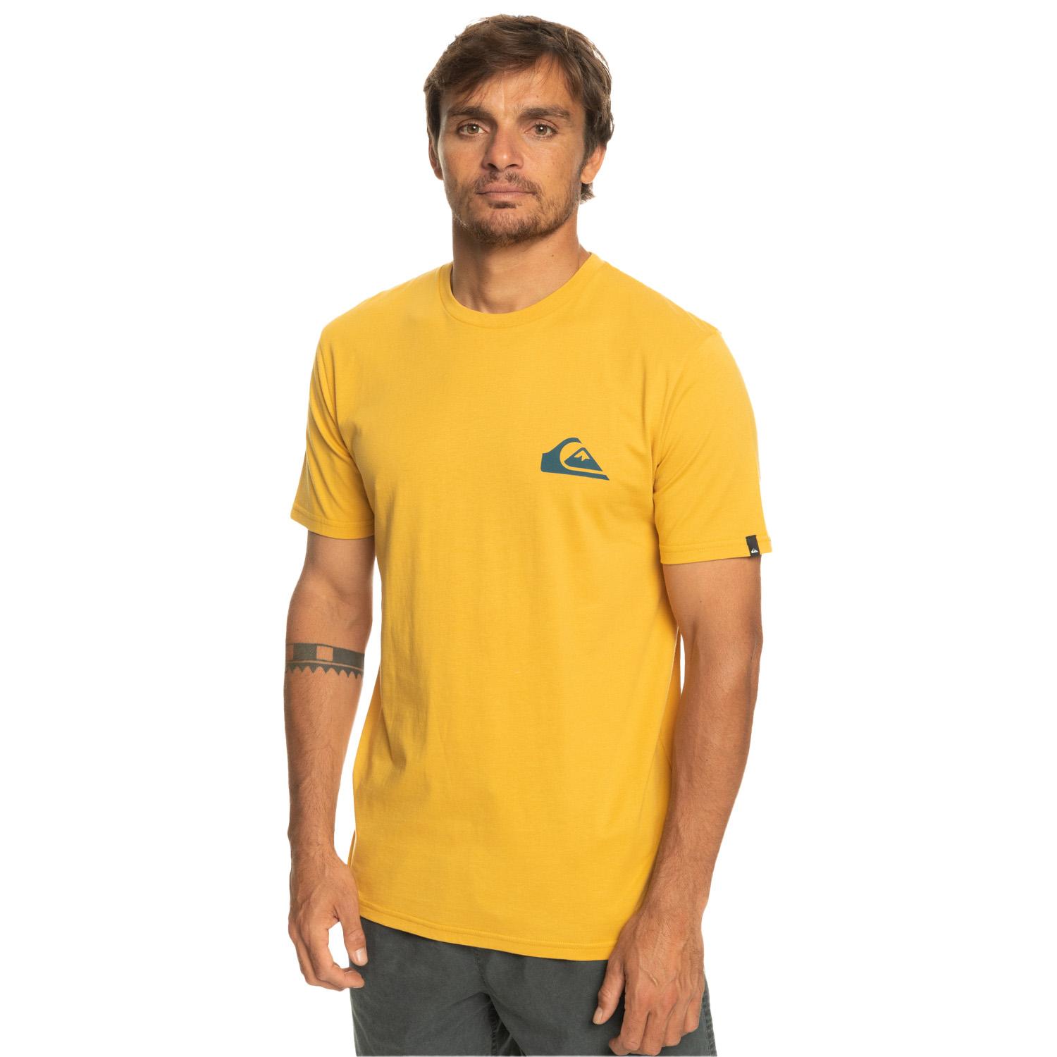 Quiksilver Mwminilogo Erkek Sarı Tişört