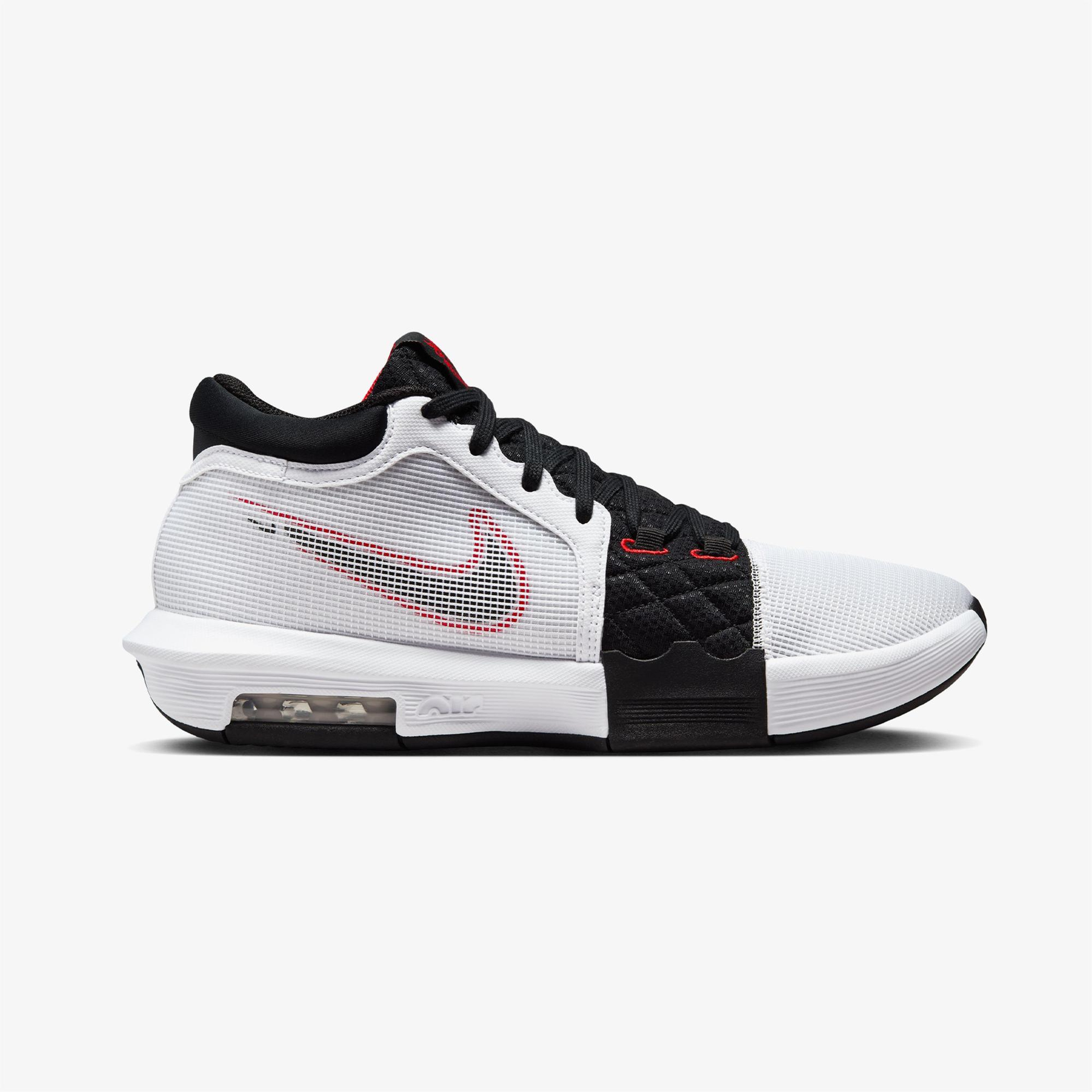 Nike LeBron Witness 8 Erkek Beyaz Basketbol Ayakkabısı