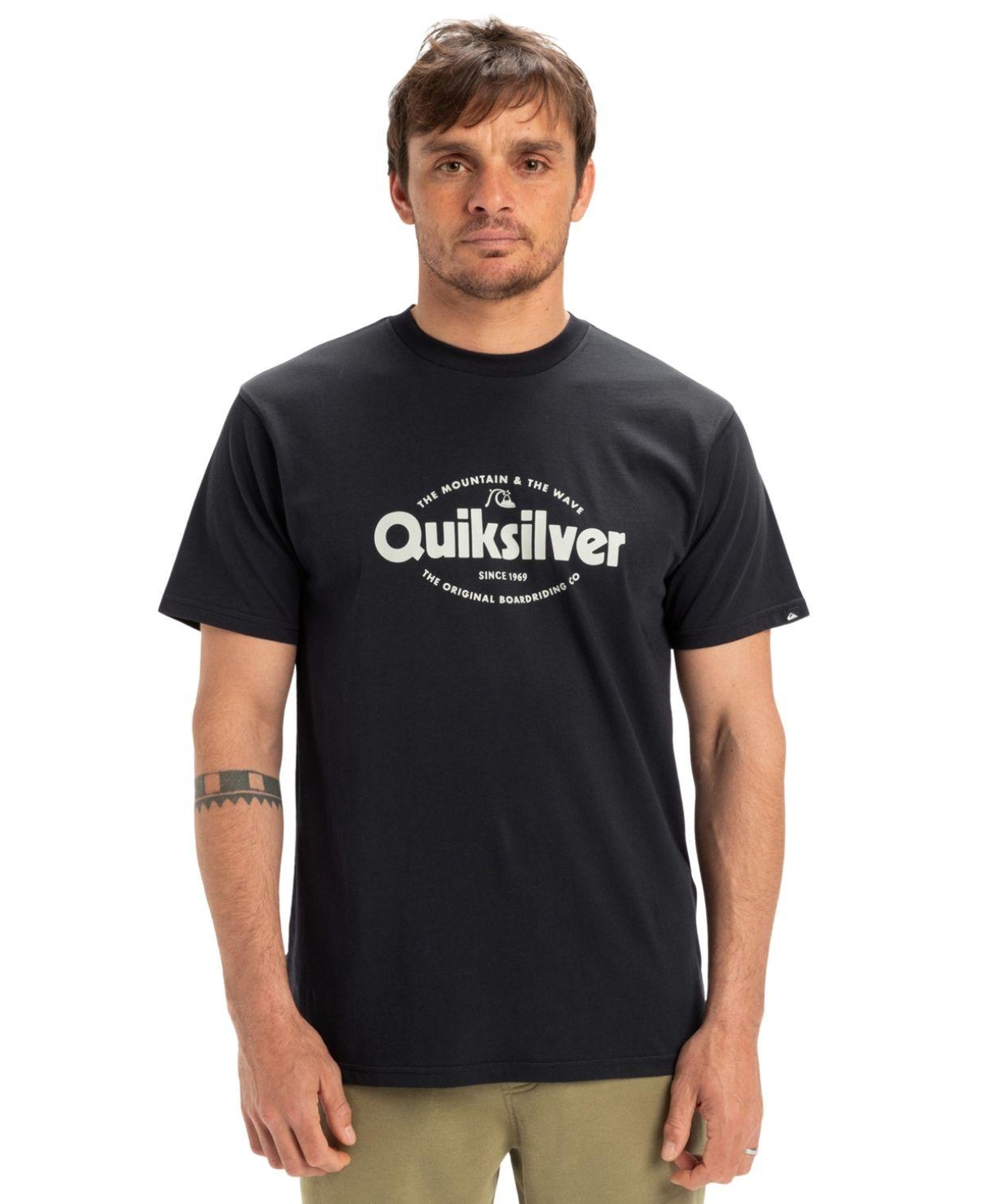 Quiksilver Ev Shape All Day Erkek Mavi Tişört