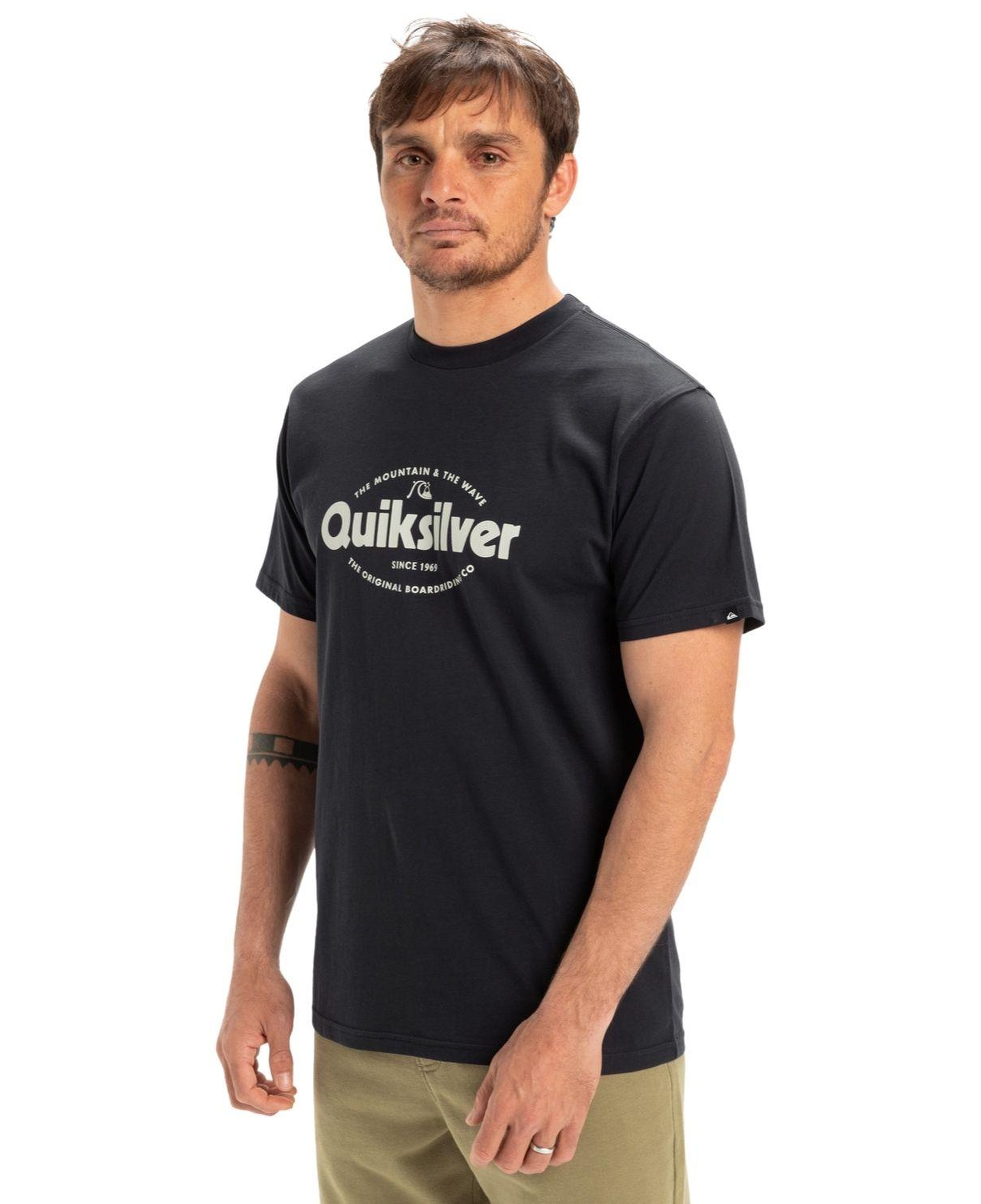 Quiksilver Ev Shape All Day Erkek Mavi Tişört