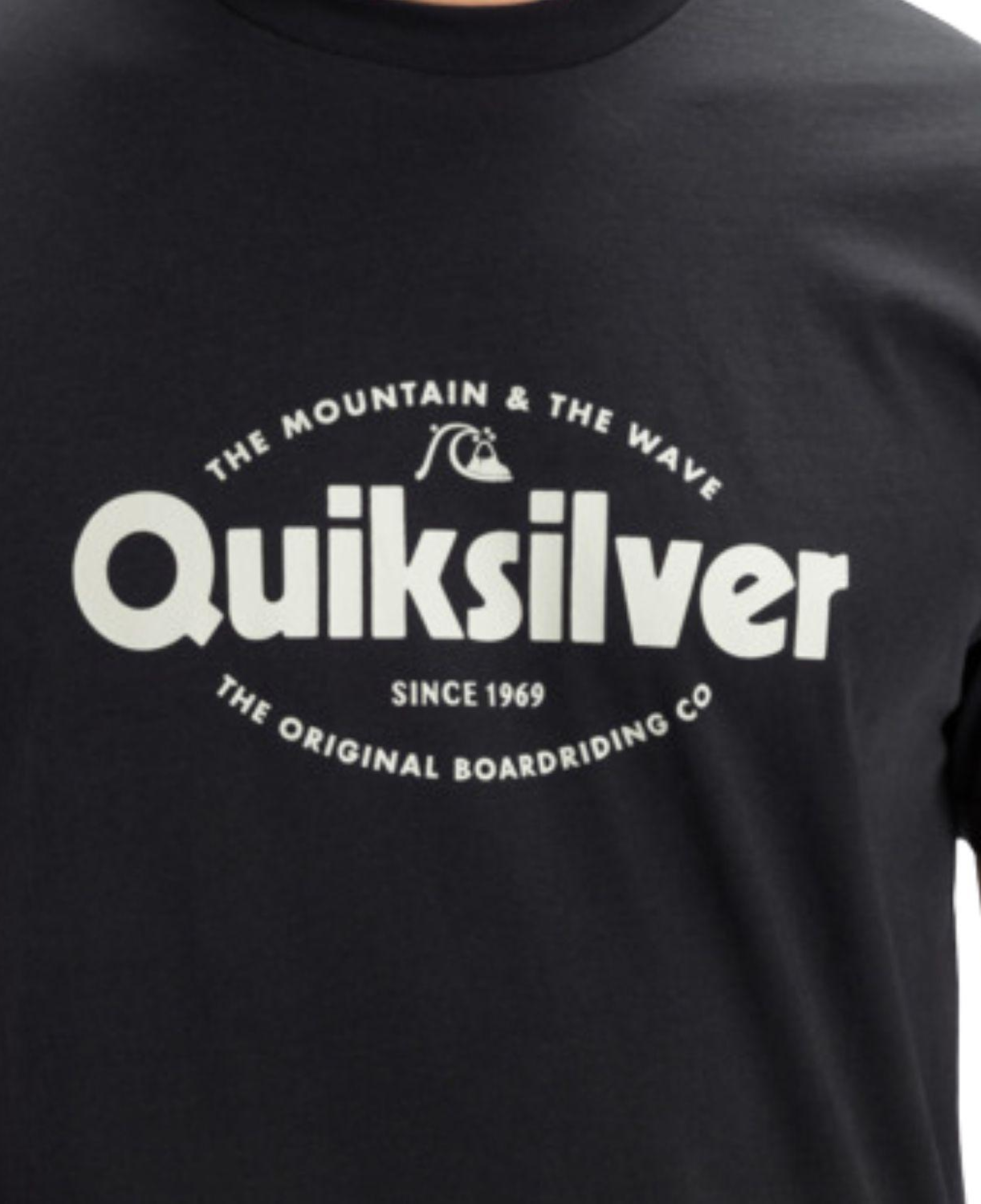 Quiksilver Ev Shape All Day Erkek Mavi Tişört