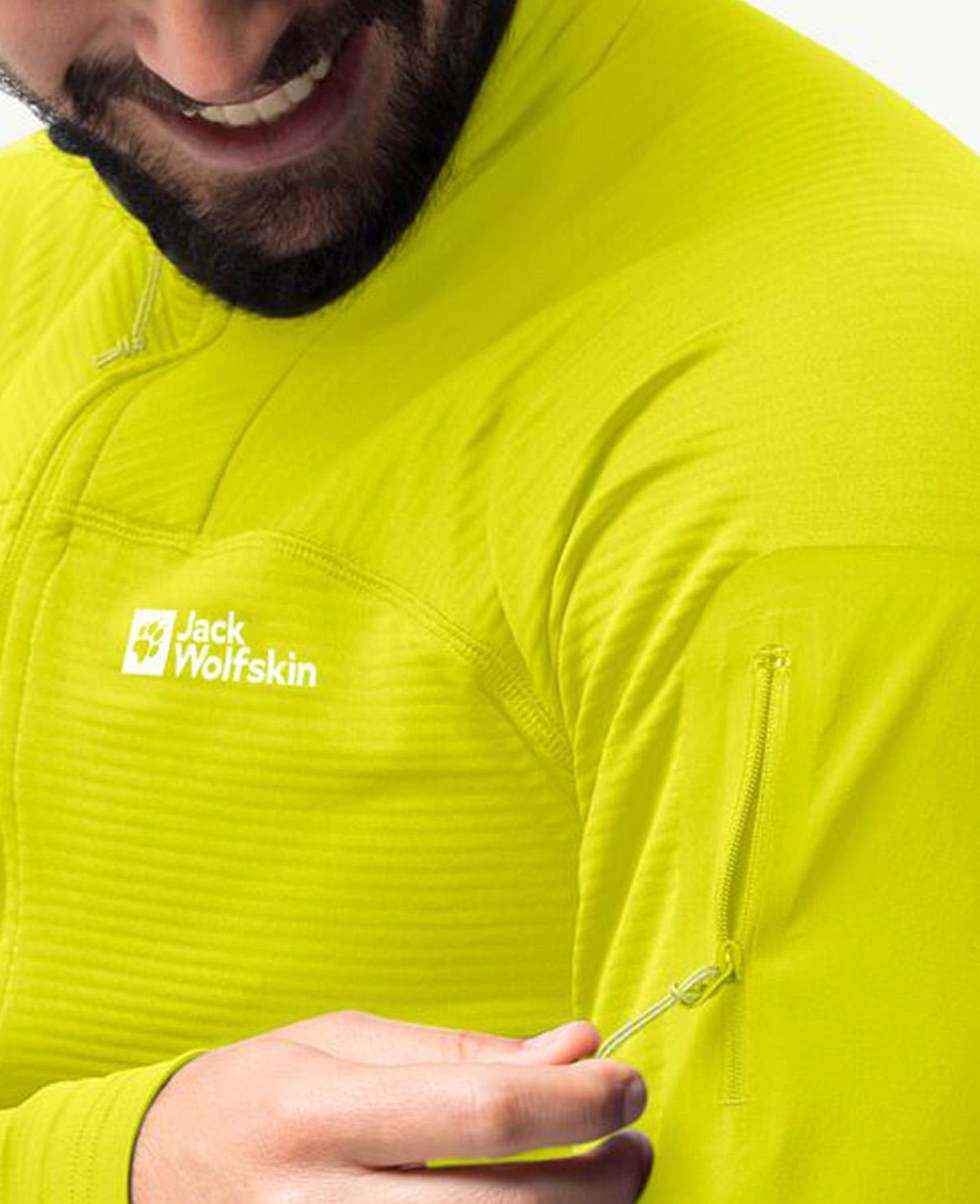 Jack Wolfskin Erkek Polar Ceket Prelight FZ
