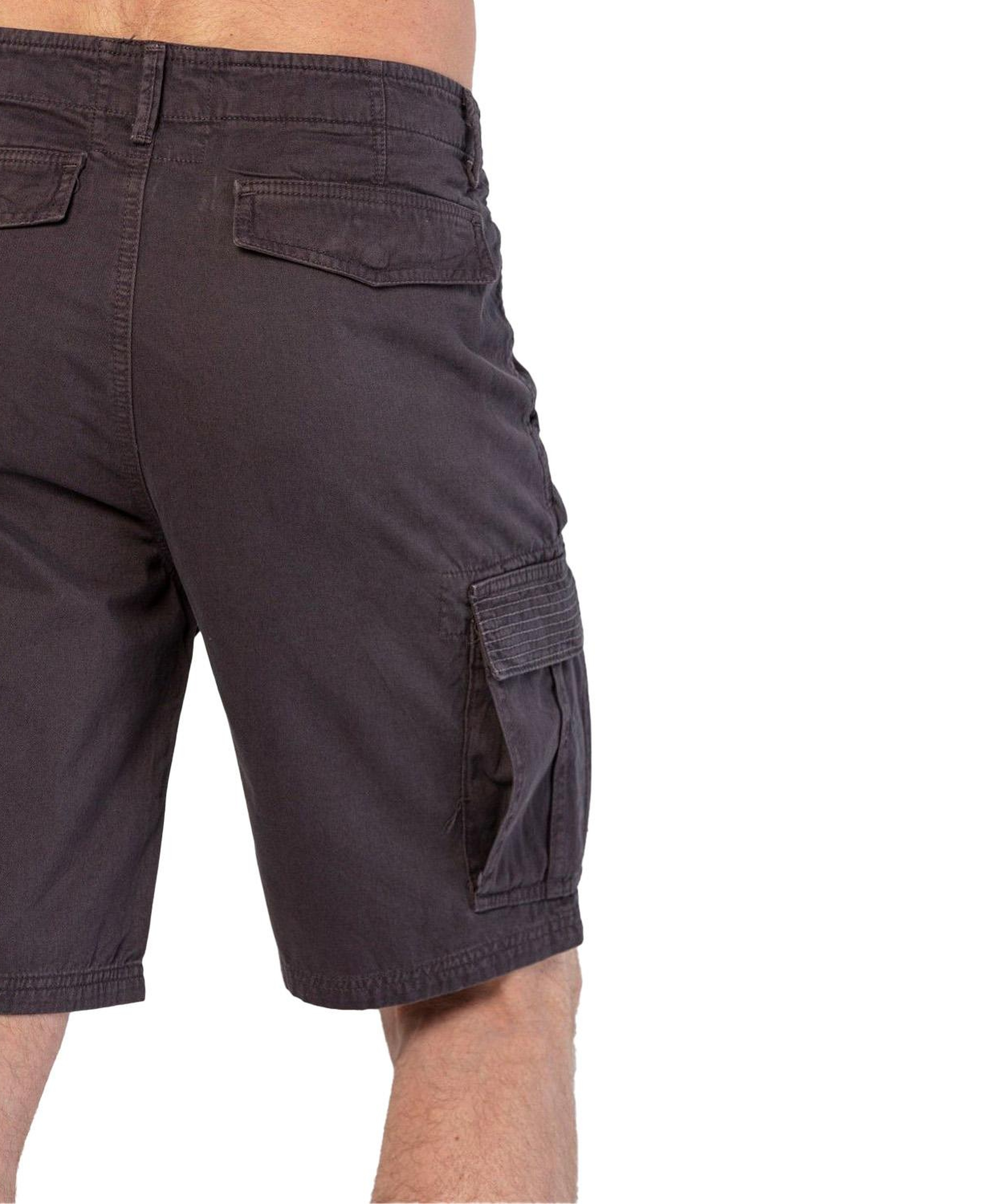 Routefield Erkek Kargo Şort Clints Gri