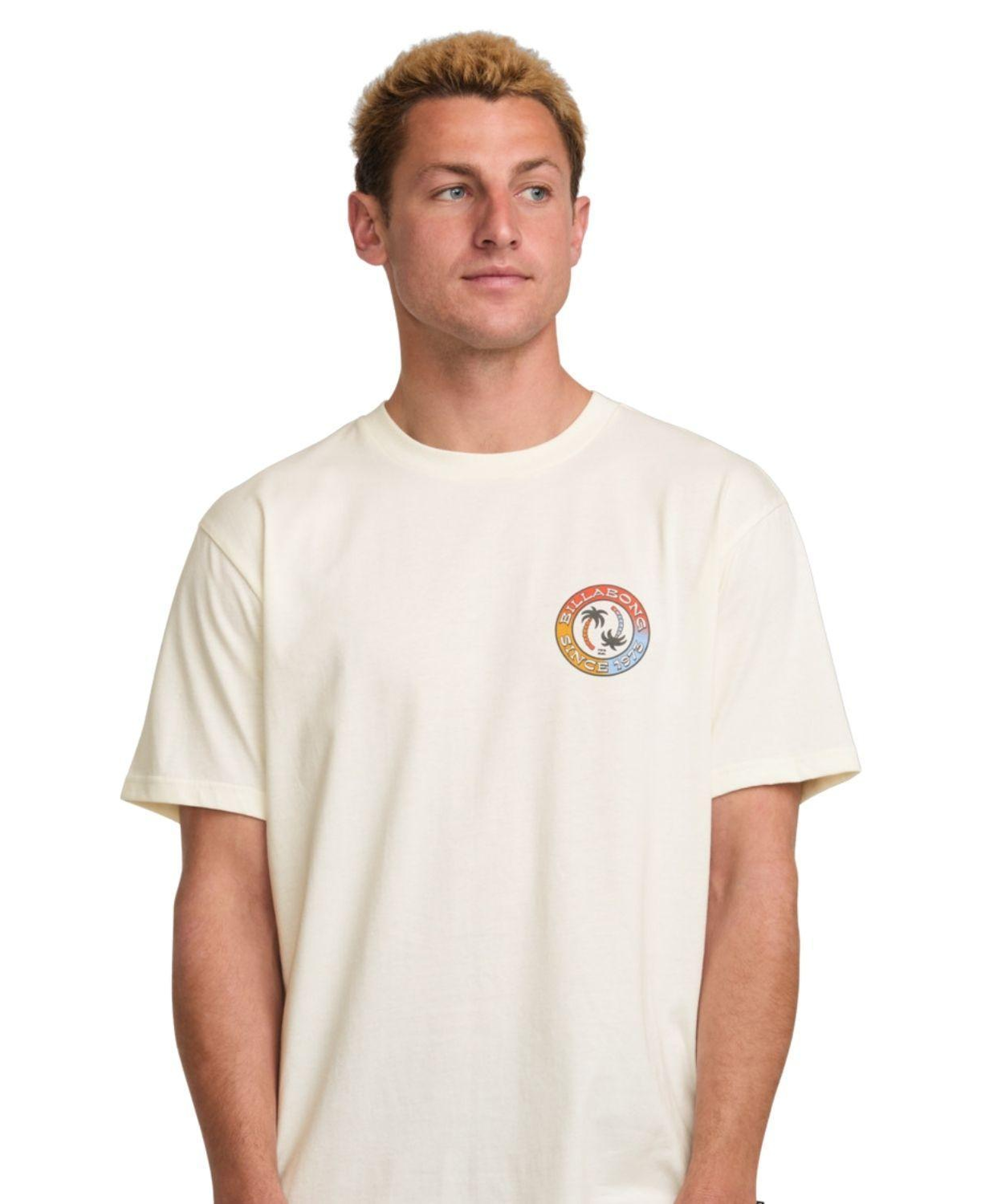 Billabong Tropical Pets Premium Ss Erkek Beyaz Tişört