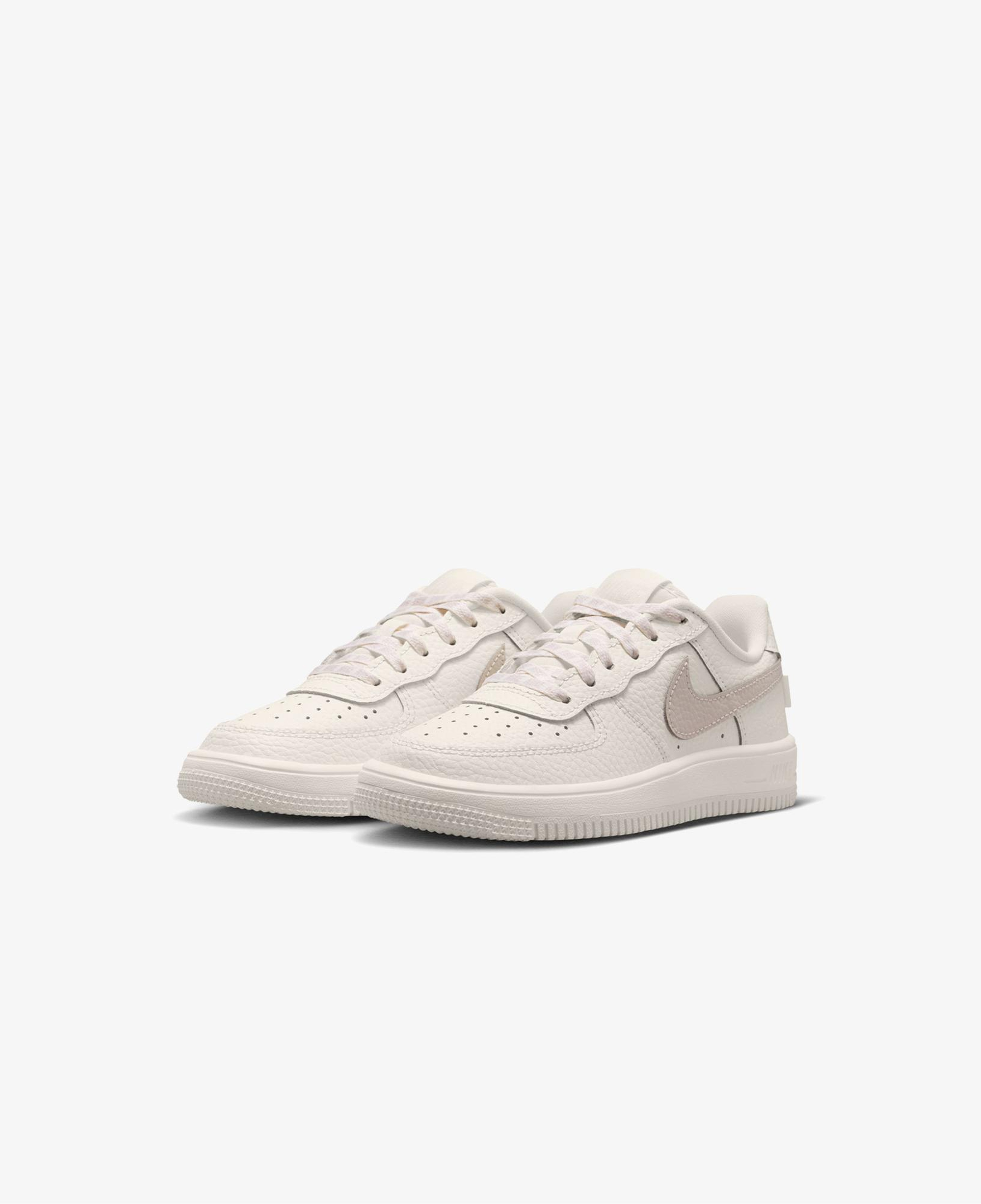 Nike Force 1 Low Çocuk Krem Rengi Spor Ayakkabı