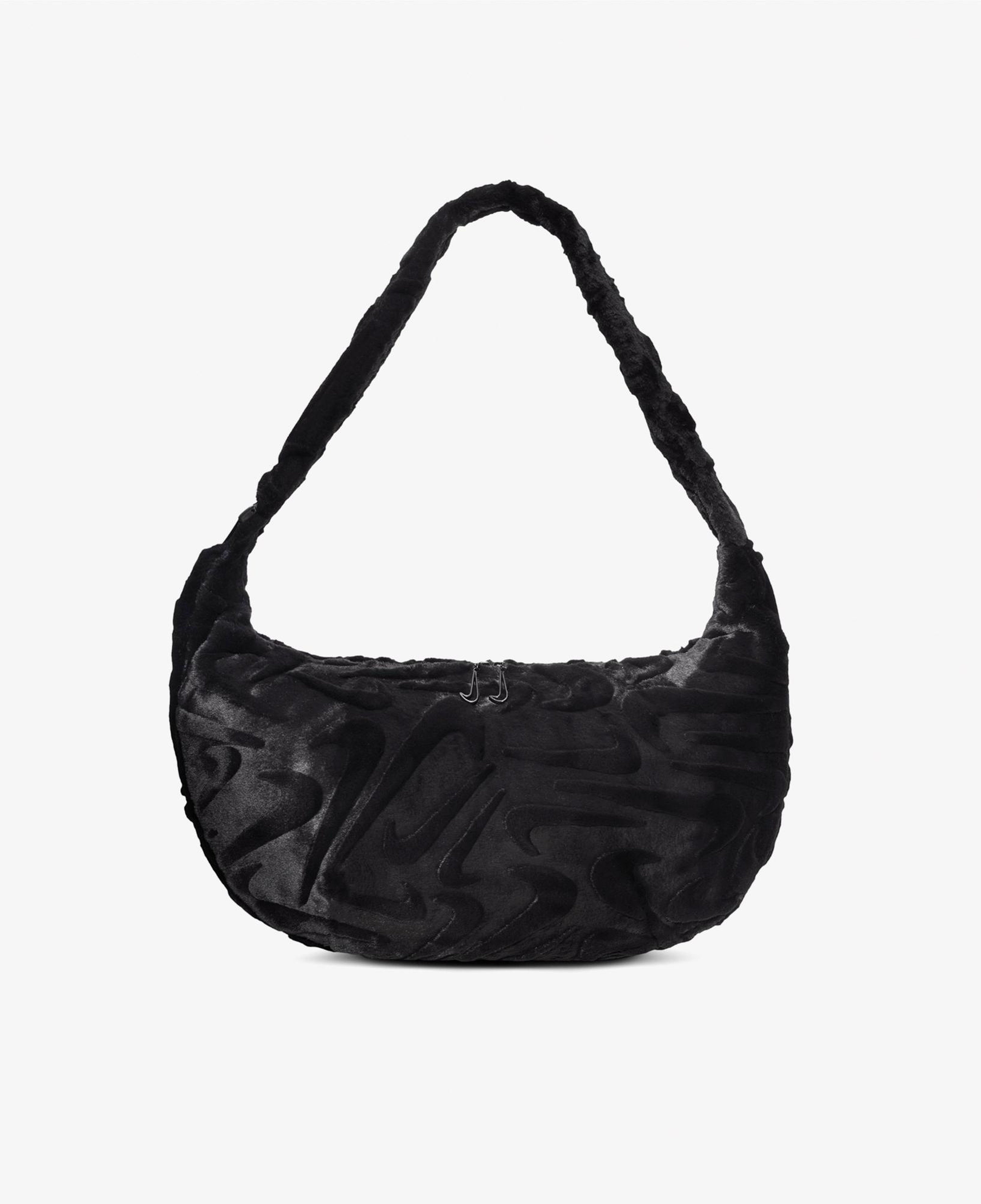 Nike Sportswear Suni Kürklü Slouchy Kadın Siyah El Çantası