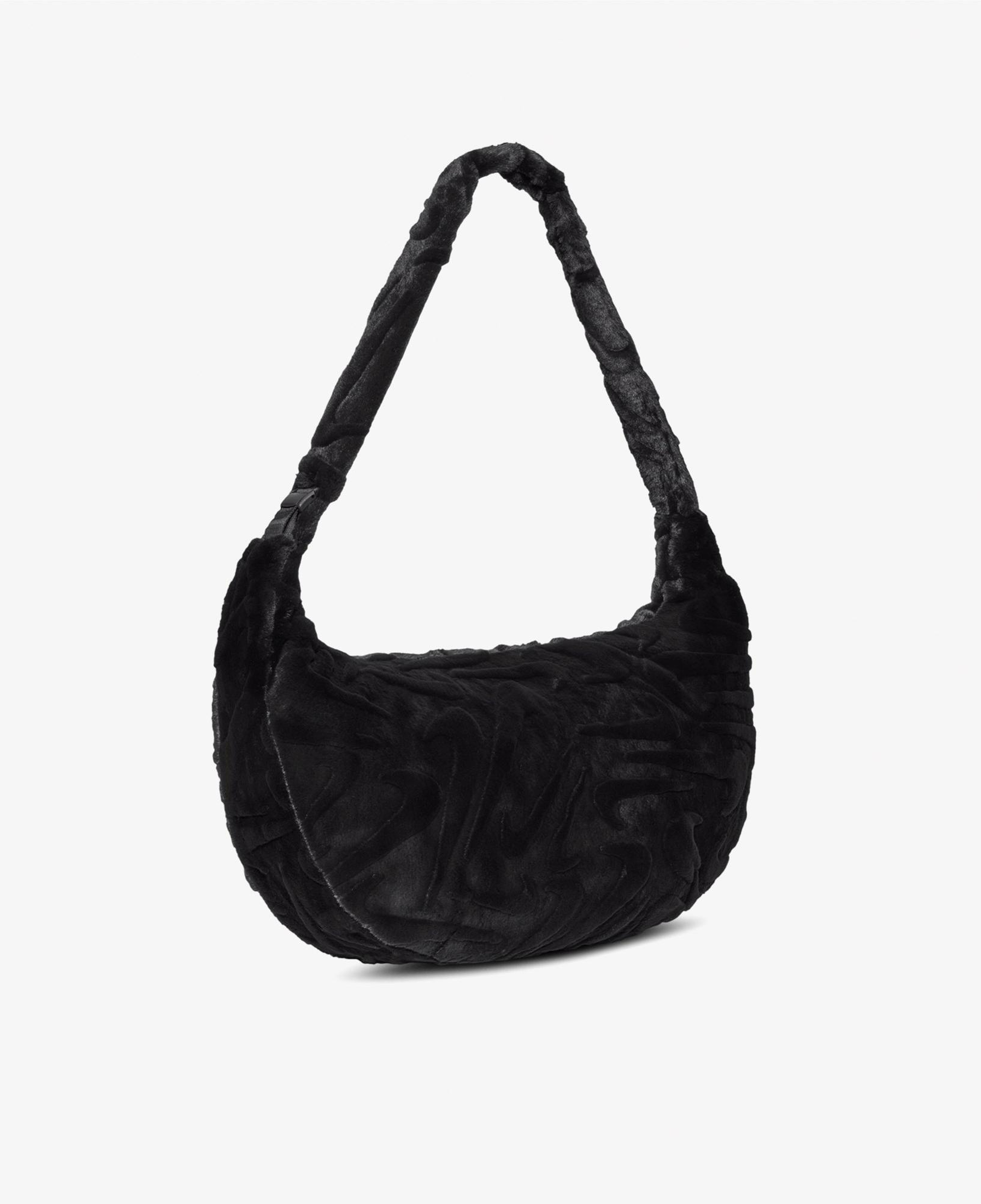 Nike Sportswear Suni Kürklü Slouchy Kadın Siyah El Çantası