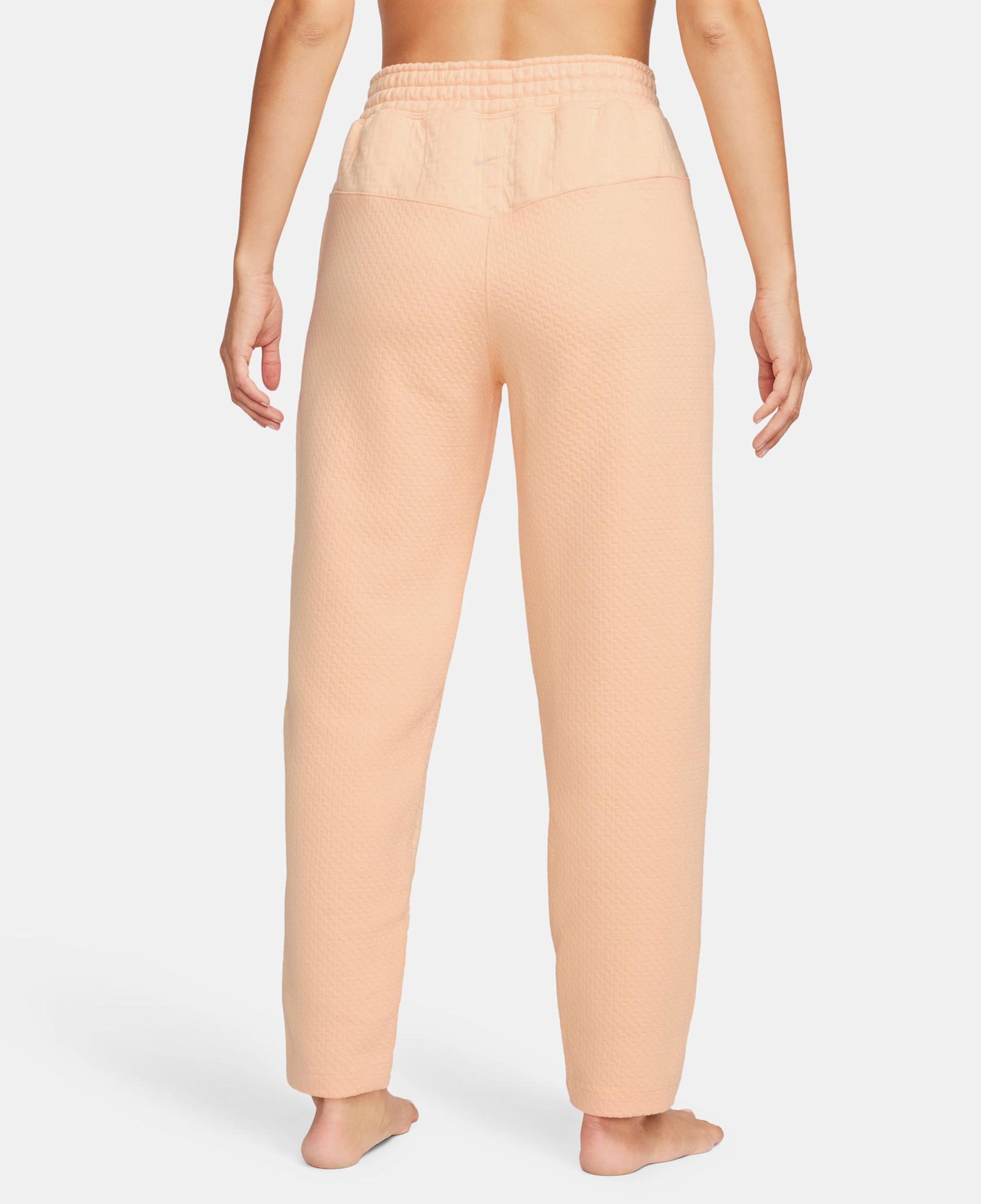 Nike Yoga Therma-Fit Adventure Fleece Kadın Turuncu Eşofman Altı