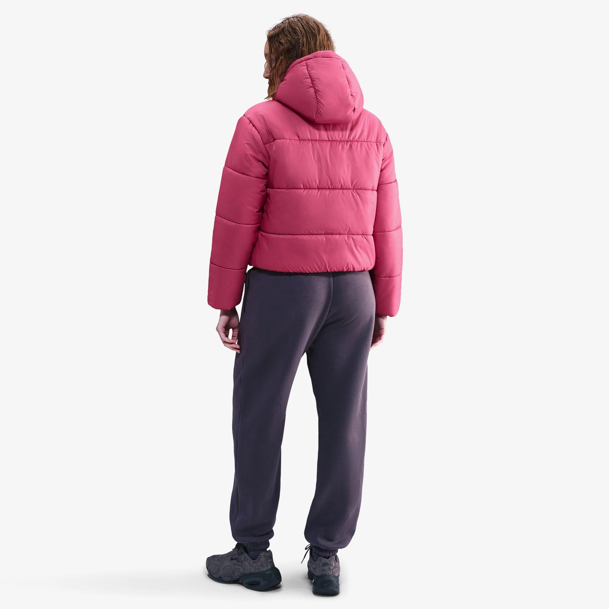 Nike Sportswear Therma-Fit Classic Puffer Kadın Pembe Mont