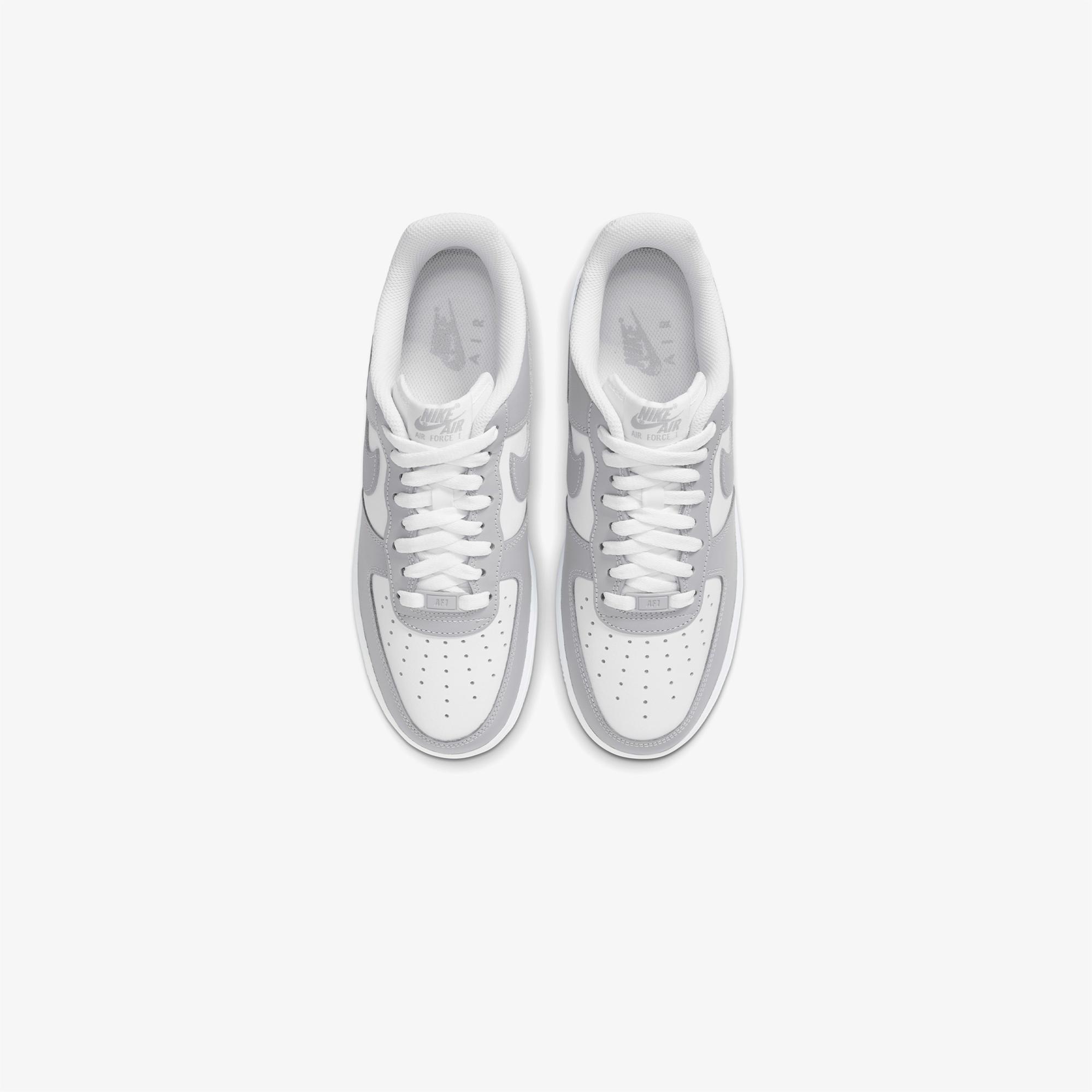 Nike Air Force 1 '07 Erkek Gri Spor Ayakkabı