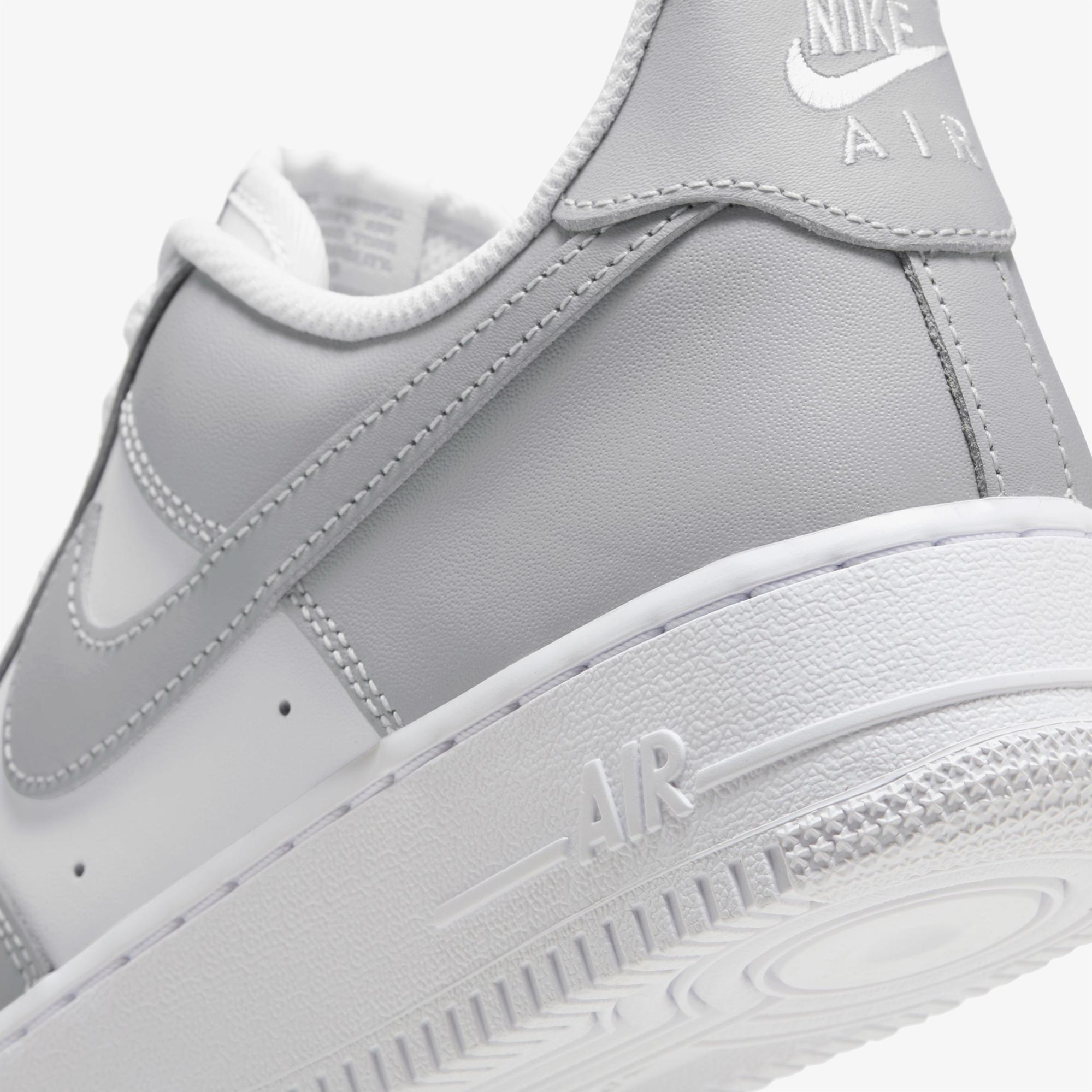 Nike Air Force 1 '07 Erkek Gri Spor Ayakkabı