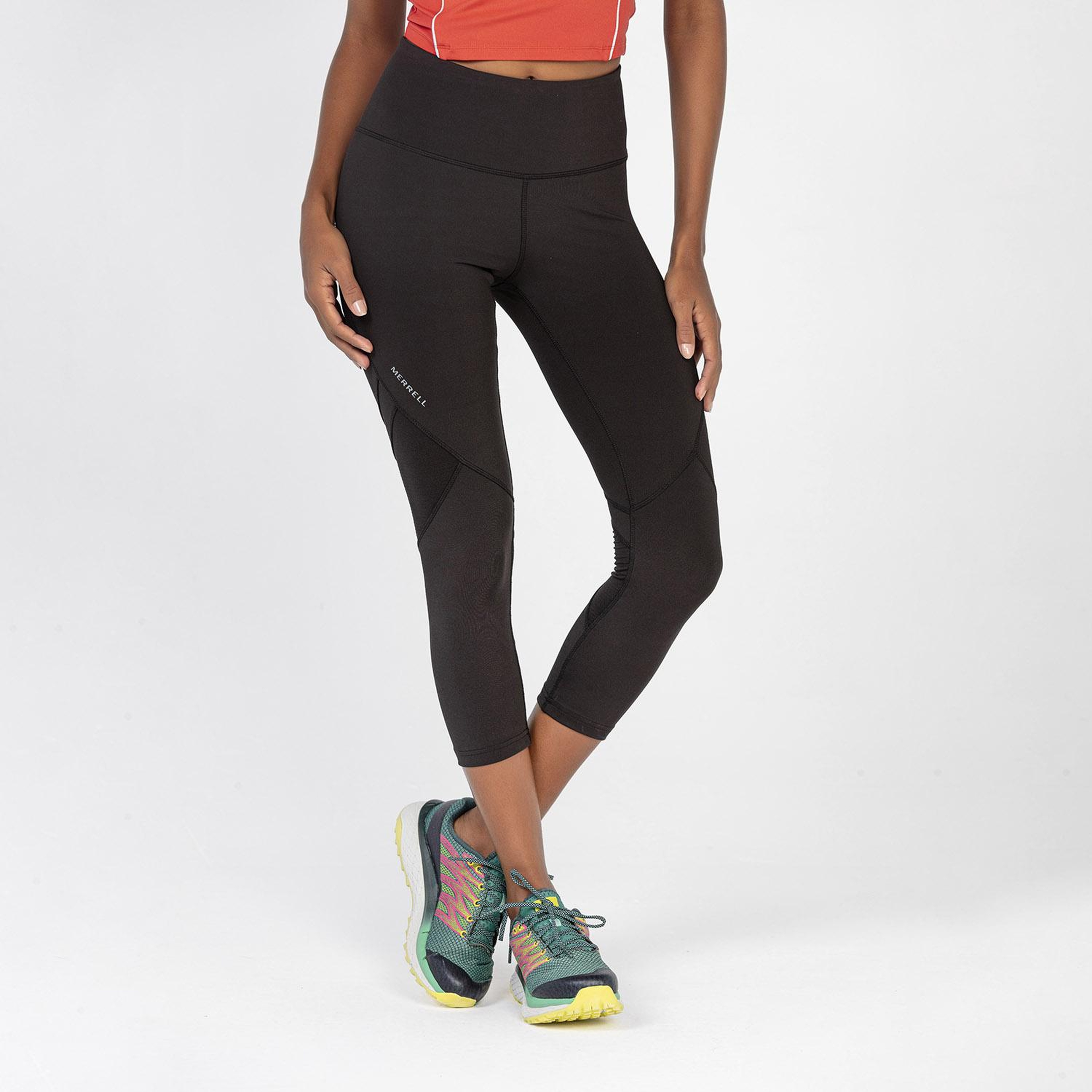 Merrell Lifted Mid Kadın Siyah Koşu Taytı
