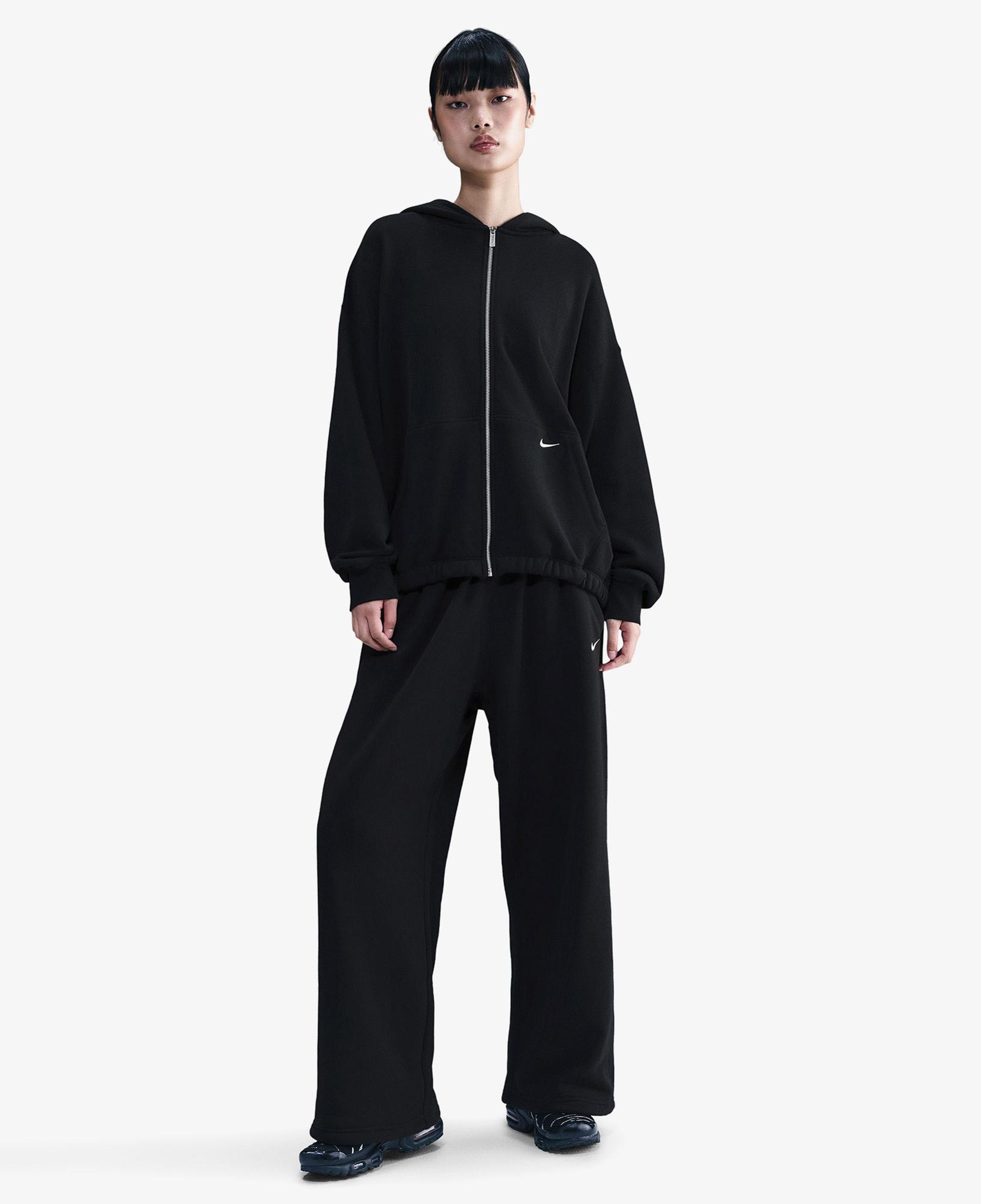 Nike Sportswear Street Fleece Kadın Siyah Eşofman Altı