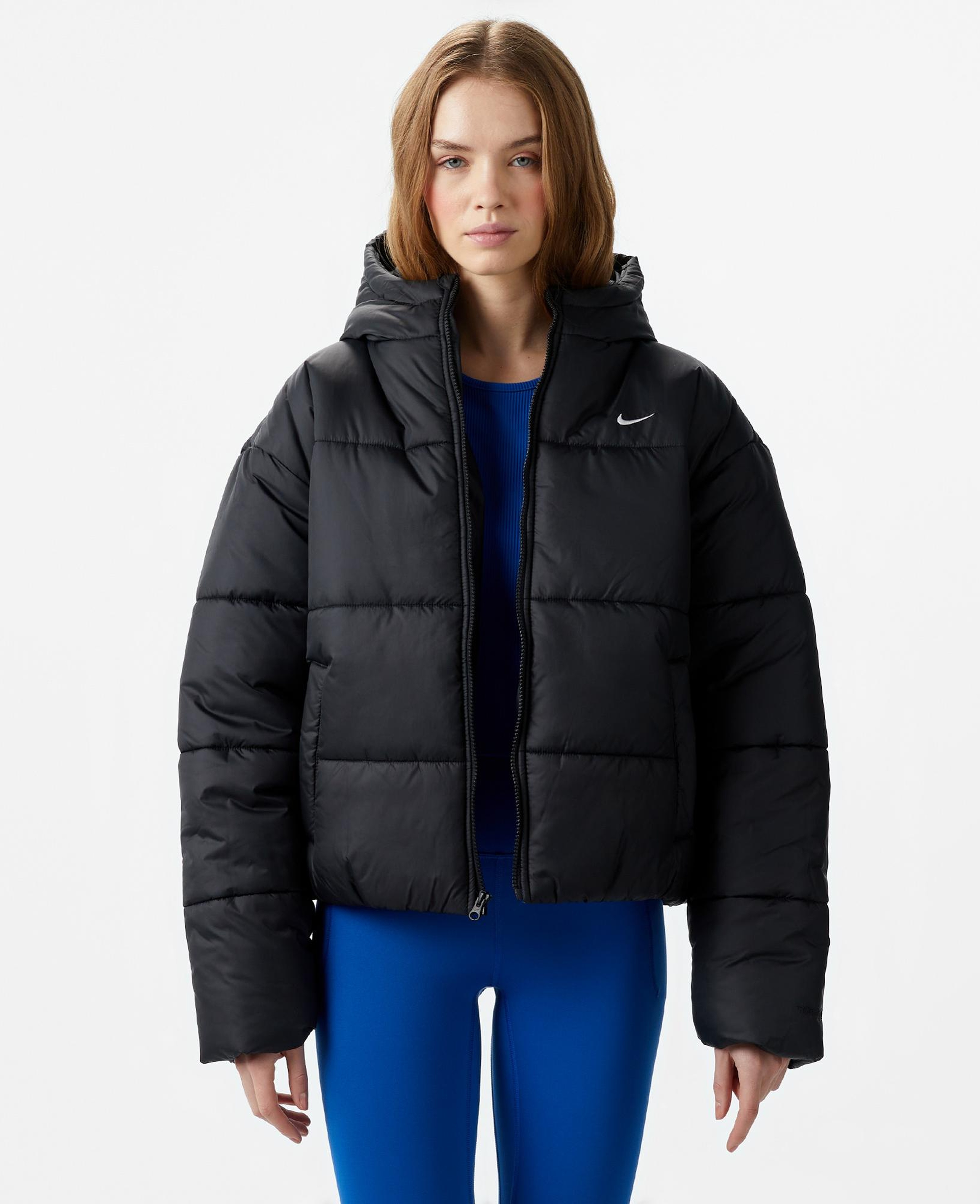 Nike Sportswear Classic Puffer Kadın Siyah Mont