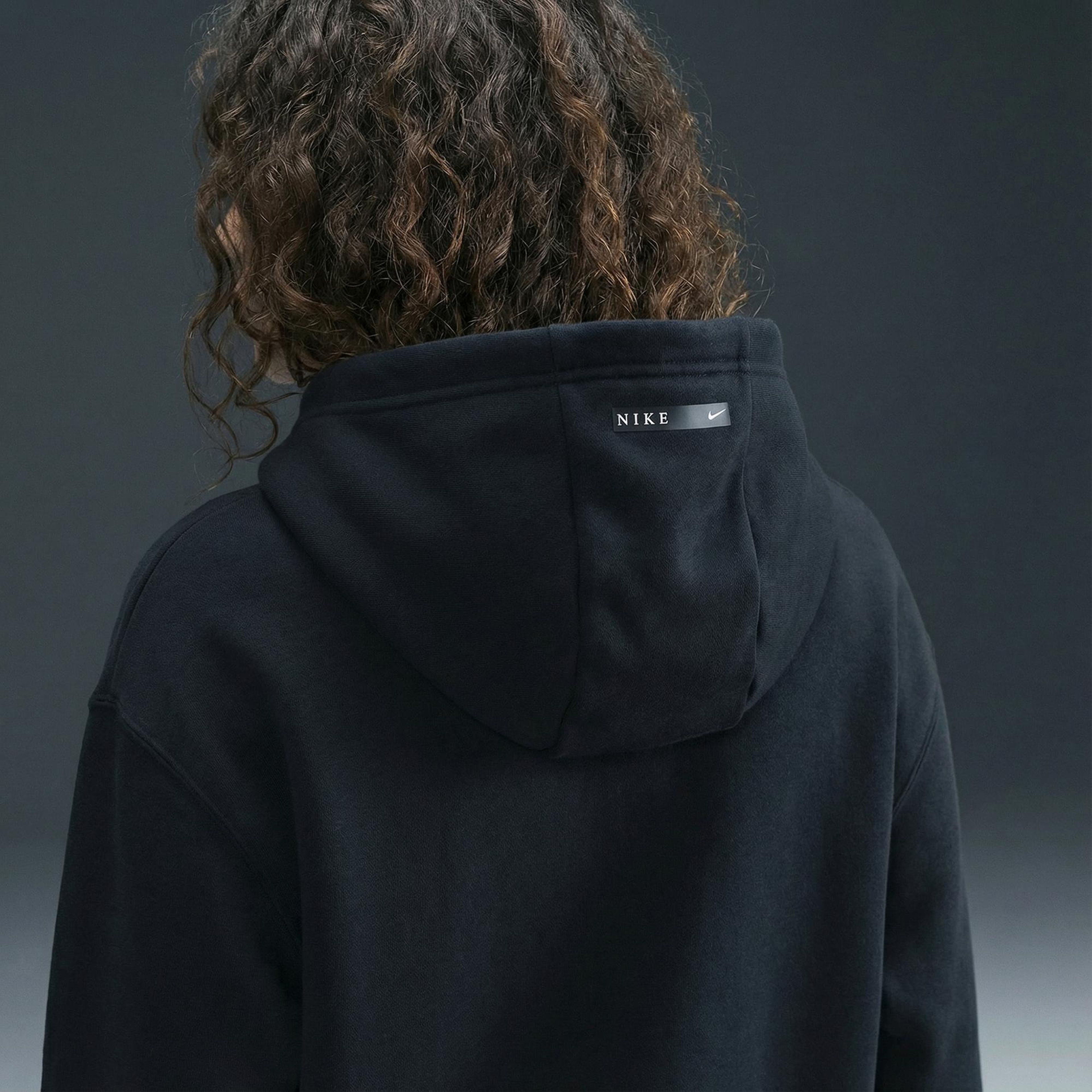 Nike Sportswear Phoenix Fleece Kadın Siyah Hoodie