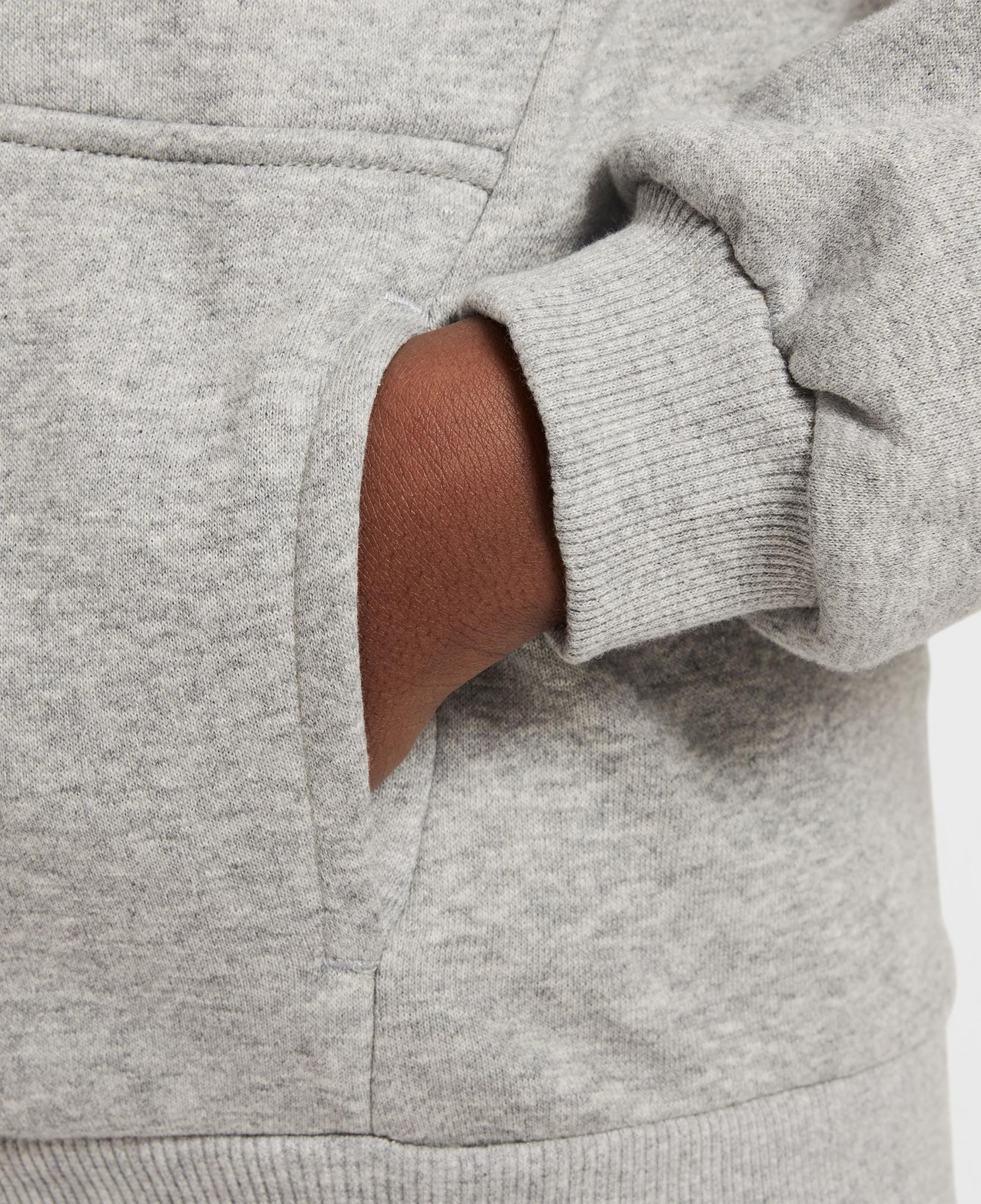 Nike Sportswear Club Fleece Çocuk Gri Hoodie