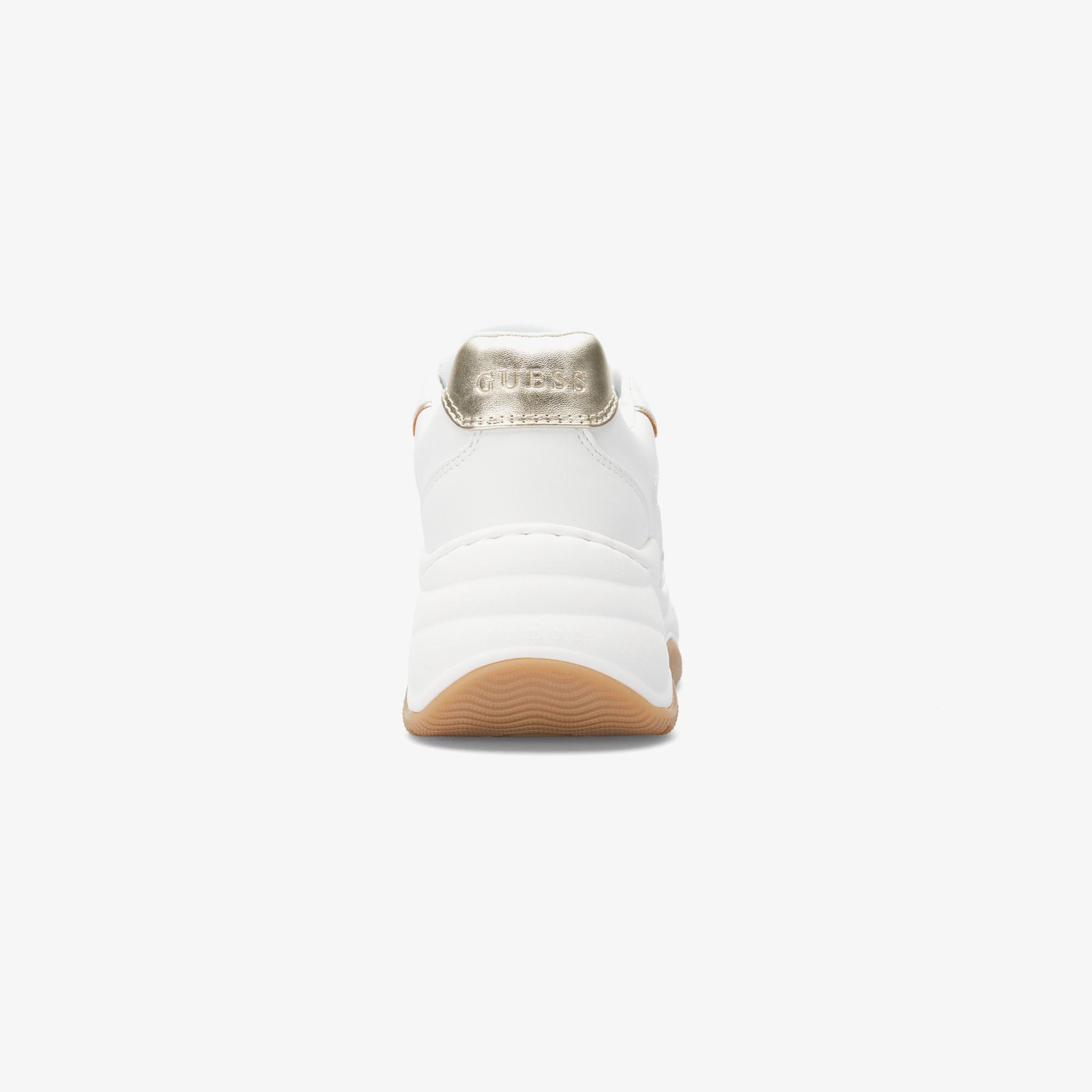 Guess Happy Kadın Beyaz Sneaker