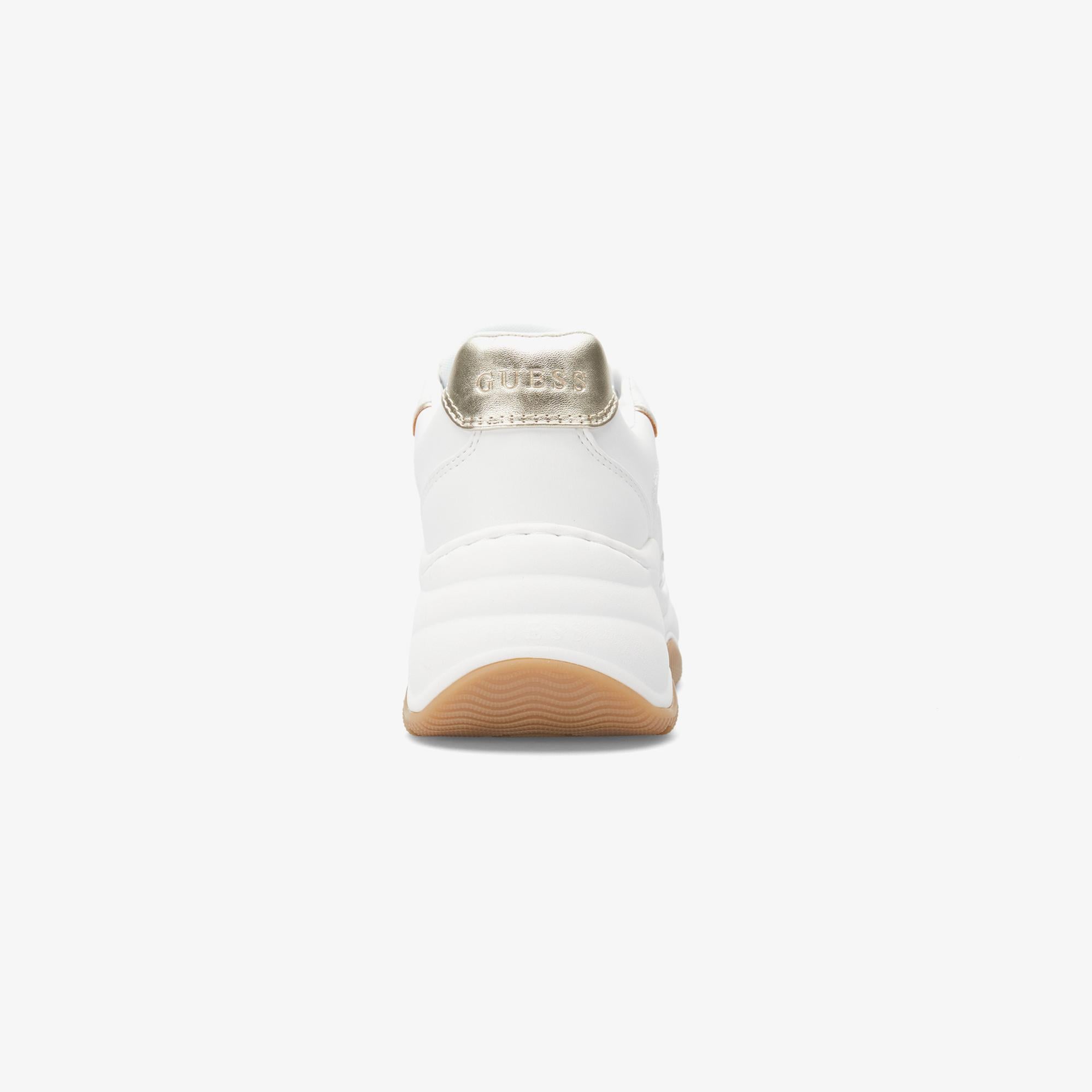 Guess Happy Kadın Beyaz Sneaker