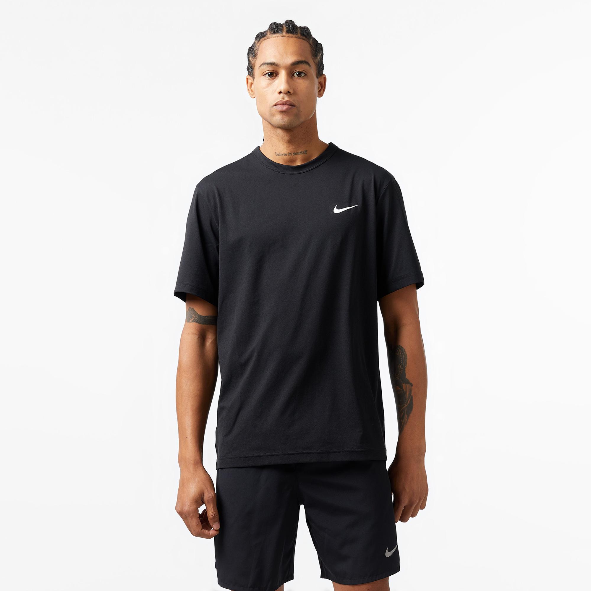 Nike Dri-Fit Hyverse Erkek Siyah T-Shirt