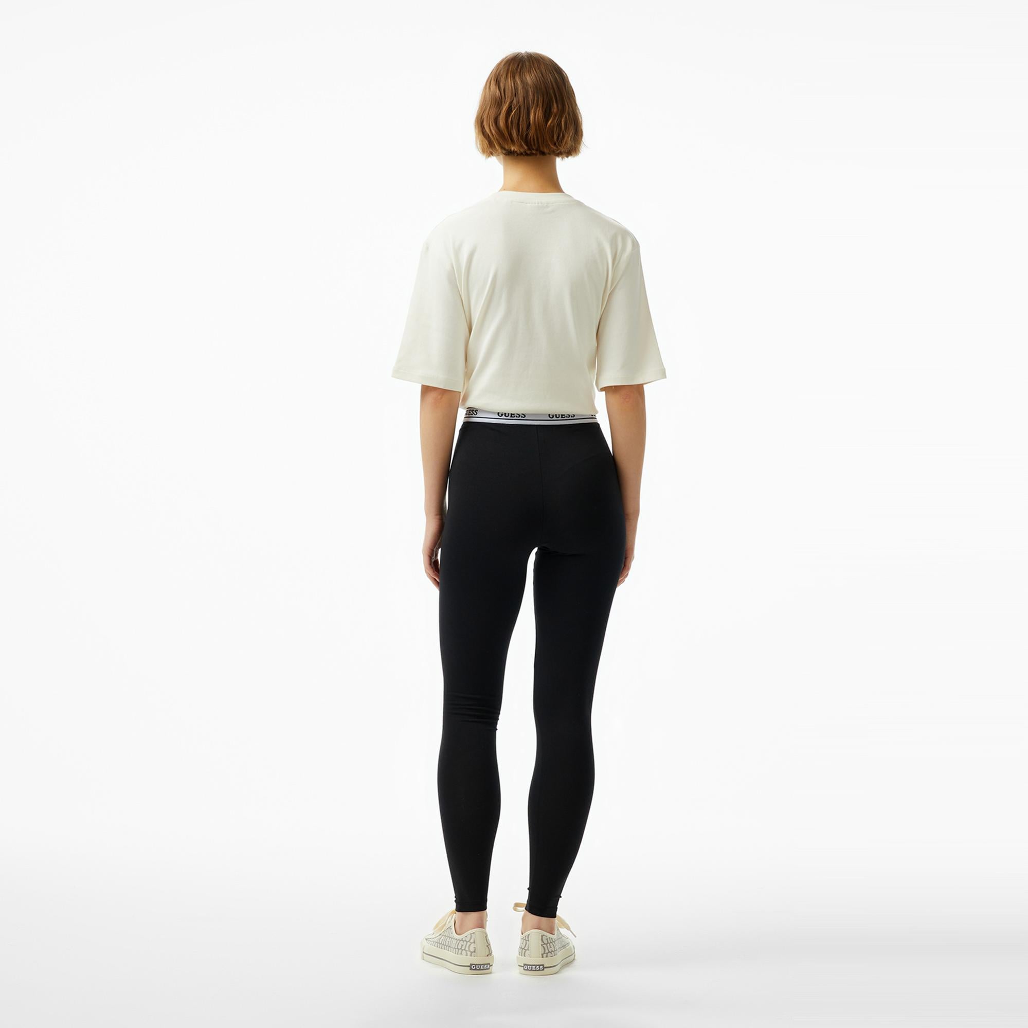 Guess New Aline Kadın Siyah Tayt