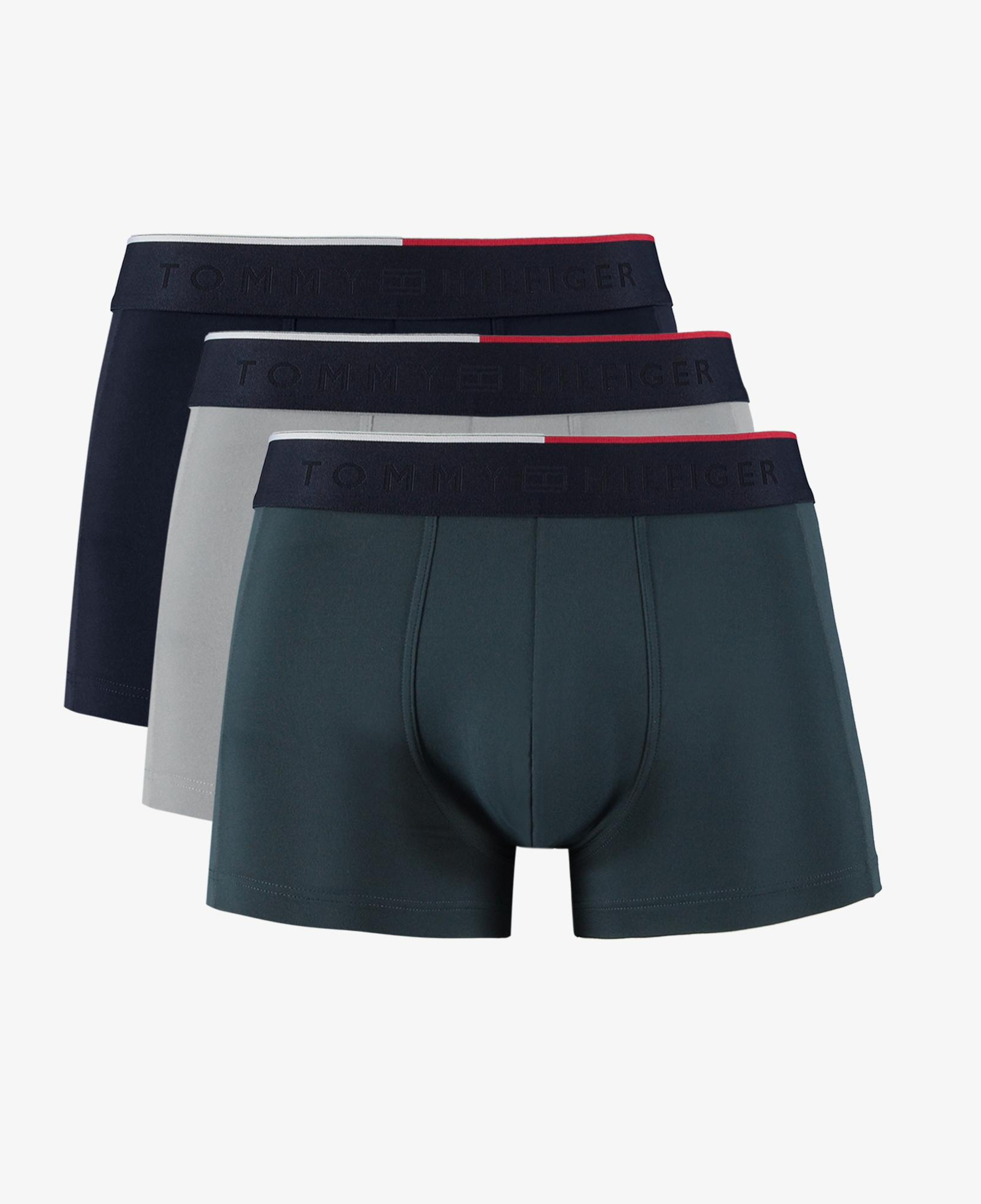 Tommy Hilfiger 3lü Erkek Renkli Boxer