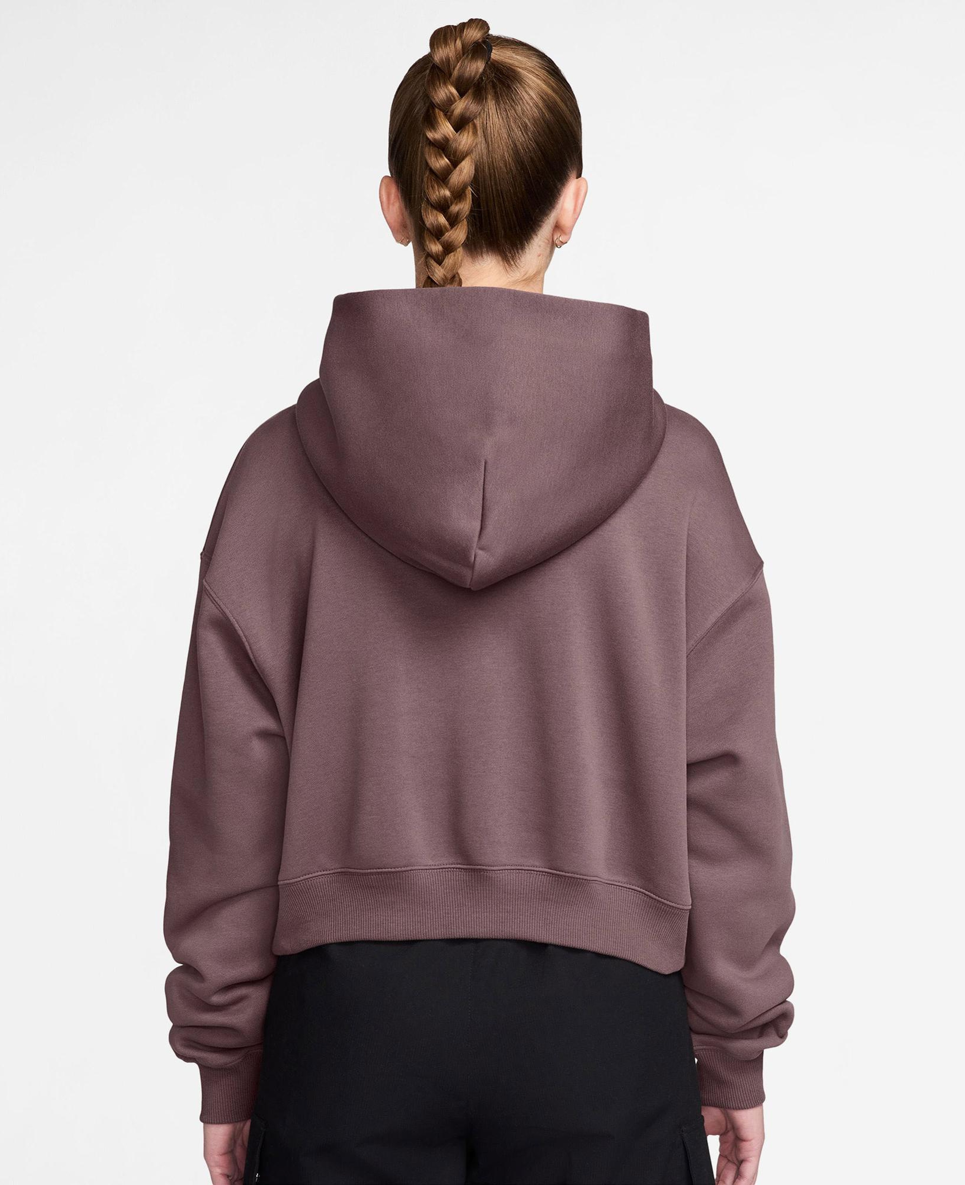 Nike Sportswear Phoenix Fleece Kadın Kahverengi Hoodie