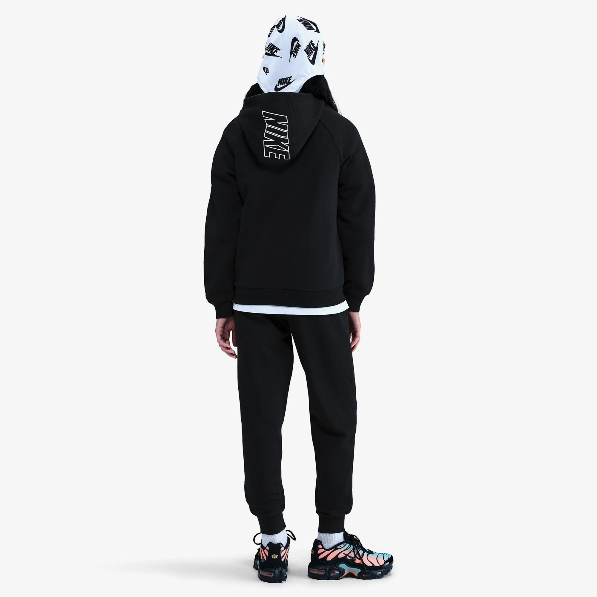 Nike Sportswear Club Fleece Çocuk Siyah Eşofman Takımı