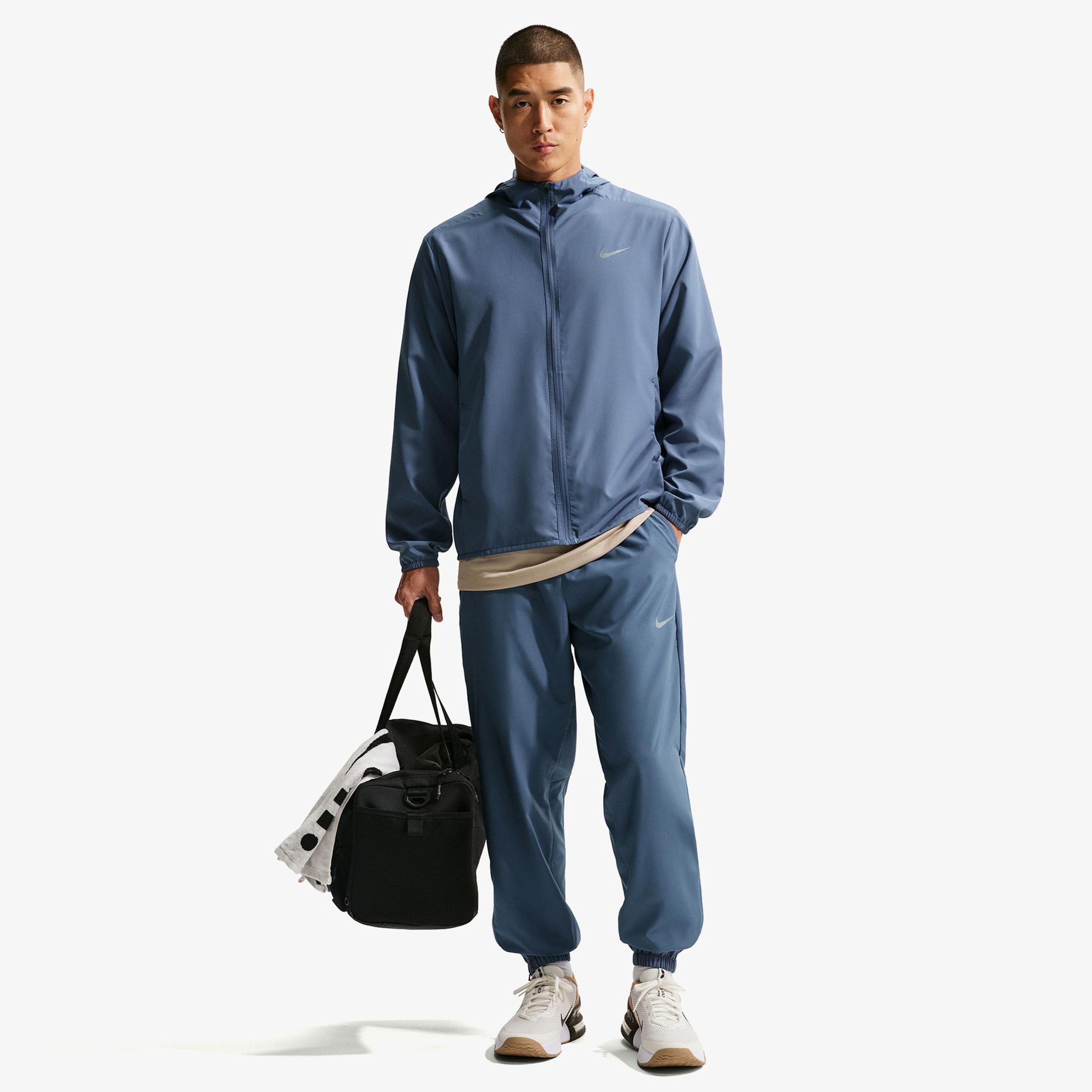 Nike Dri-Fit Form Erkek Mavi Eşofman Altı