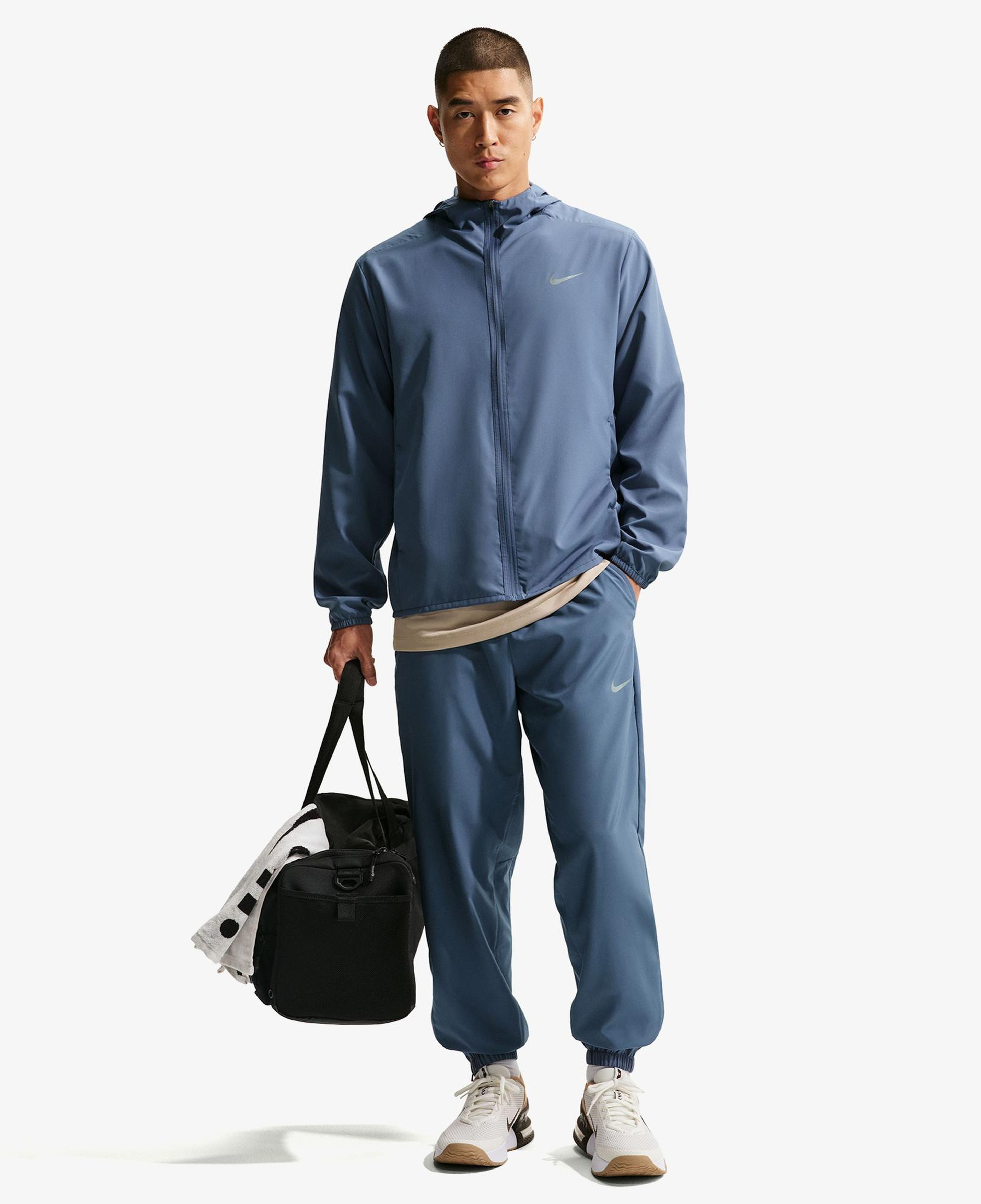 Nike Dri-Fit Form Erkek Mavi Eşofman Altı