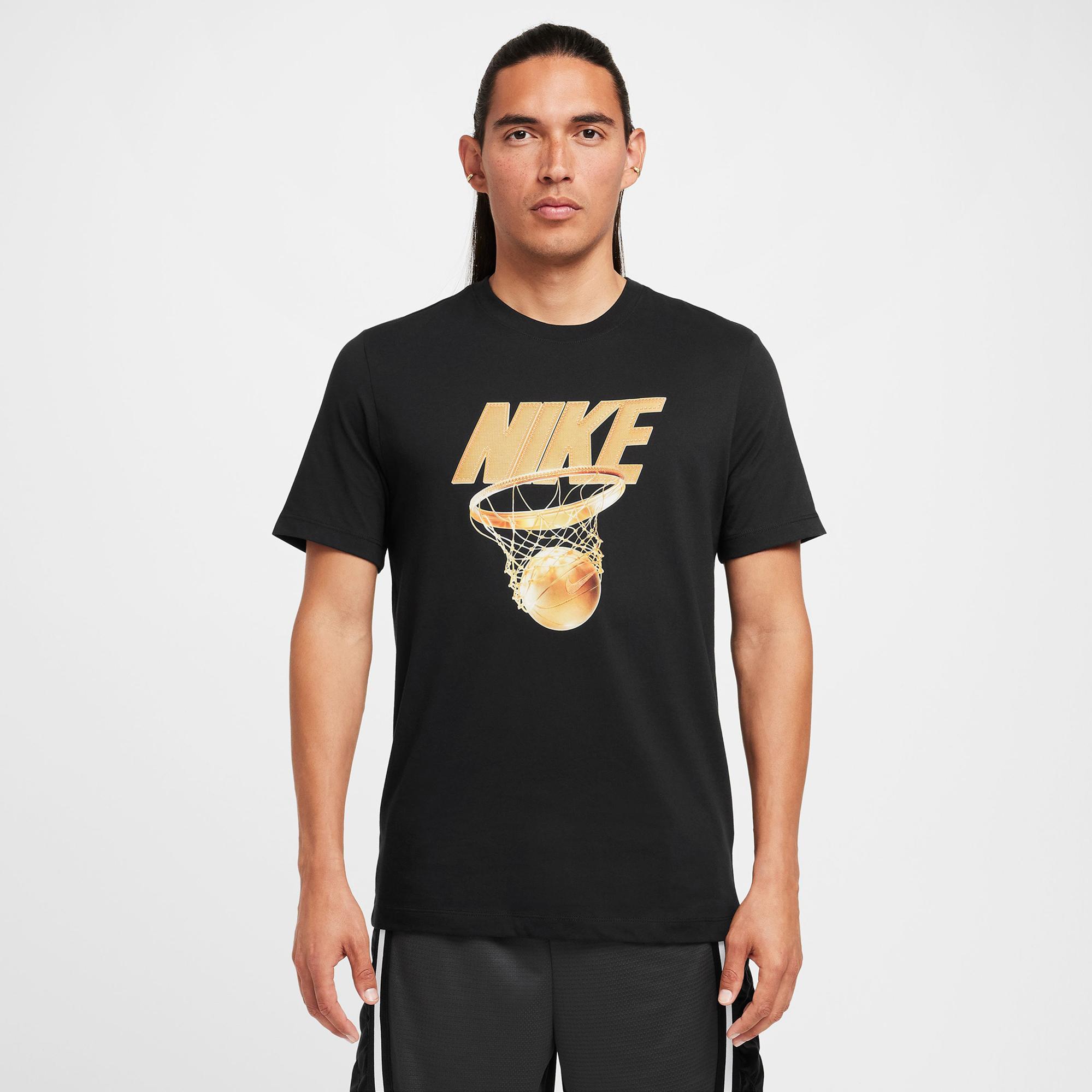 Nike Dri-Fit Vintage Erkek Siyah T-Shirt