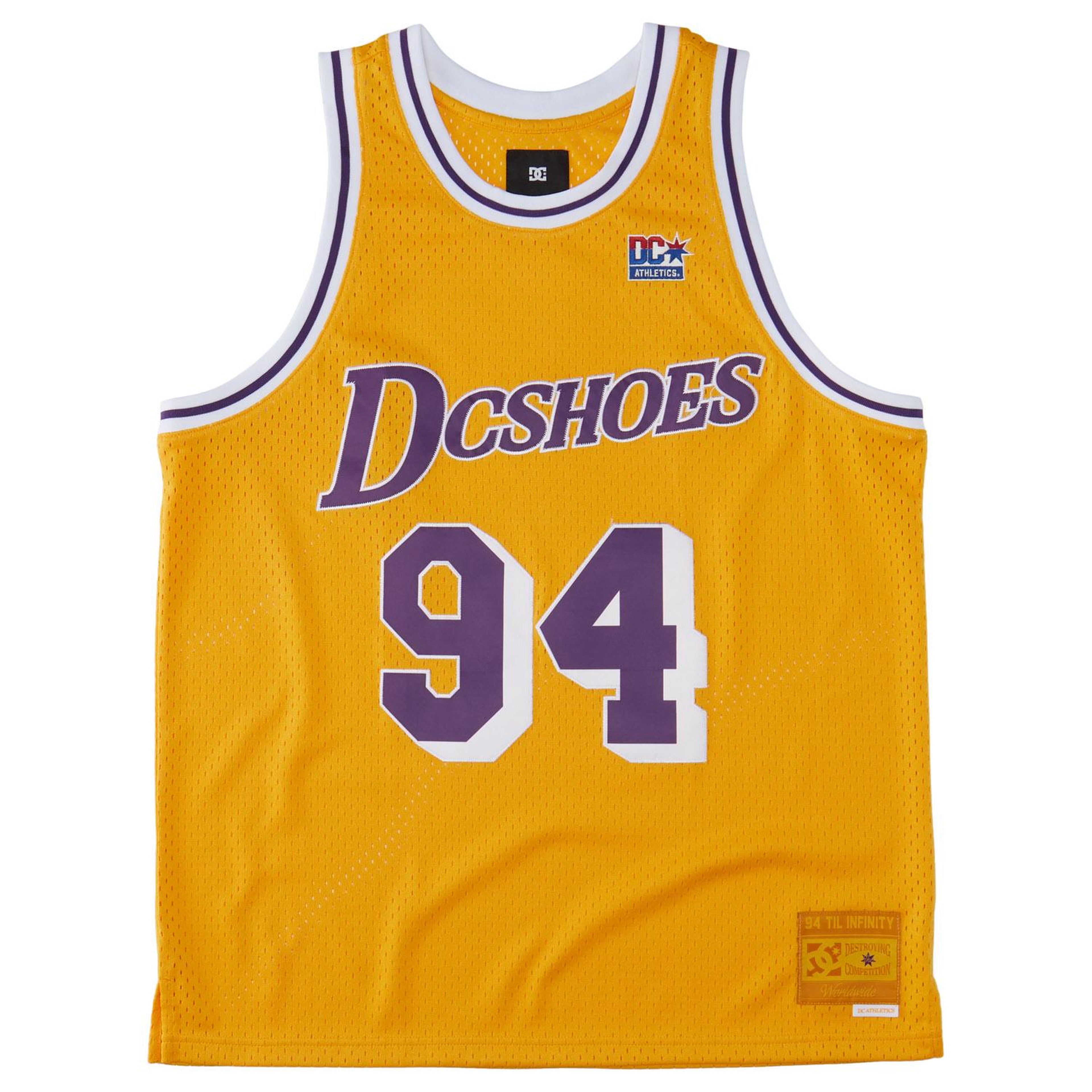 DC Erkek Tişört Shy Town Jersey Sarı