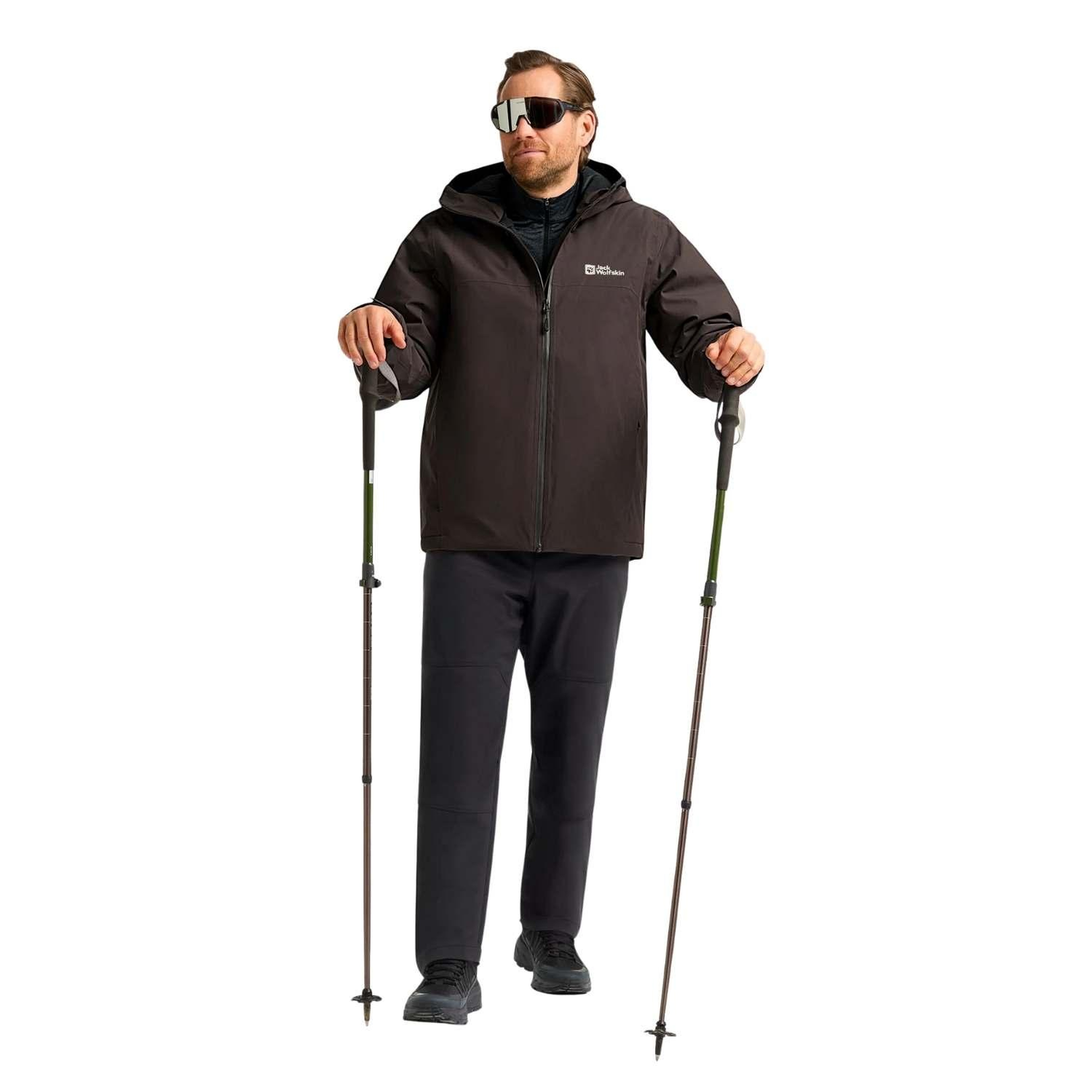 Jack Wolfskin Wisper Ins Erkek Kahverengi Outdoor Ceketi